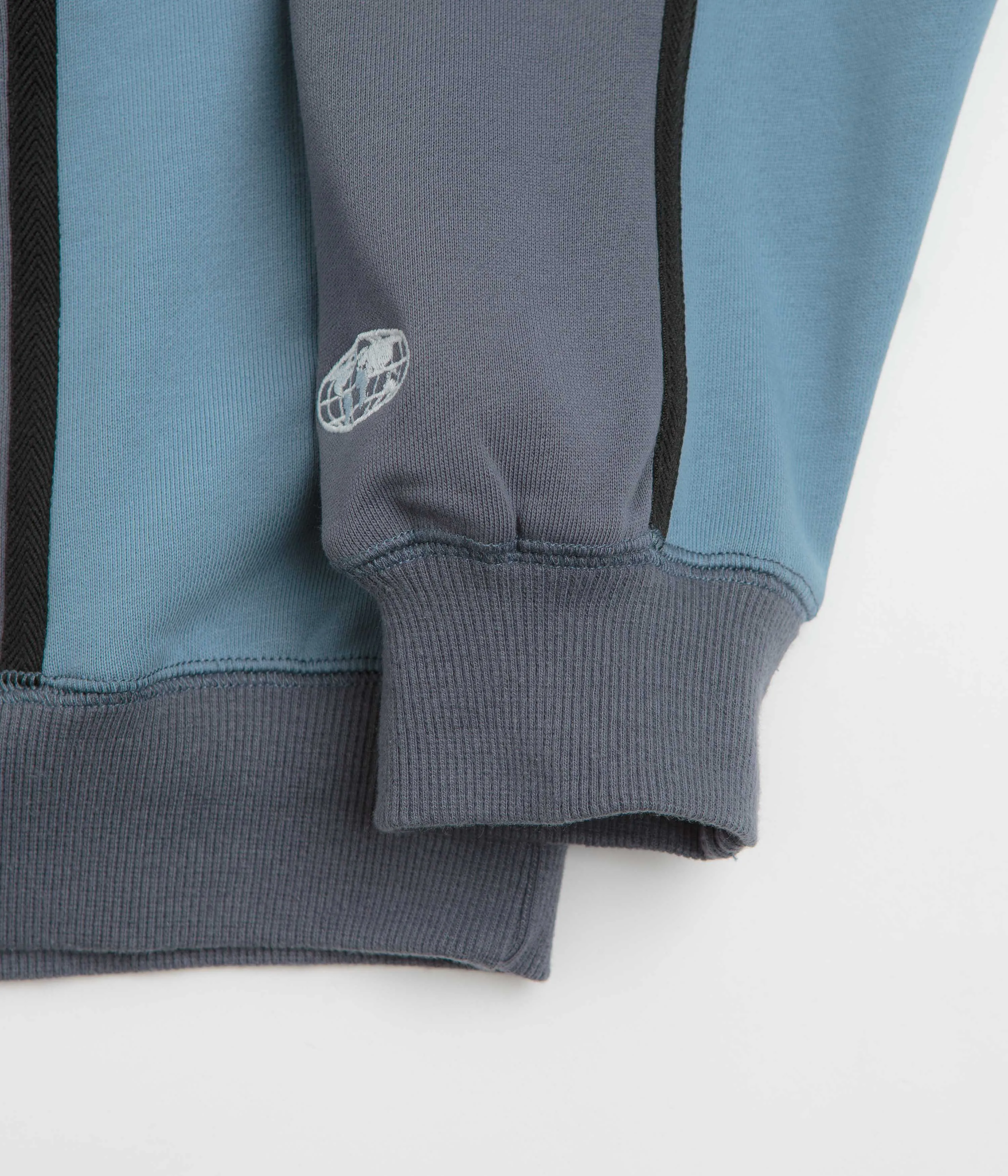Butter Goods Aspect Crewneck Sweatshirt - Slate / Denim