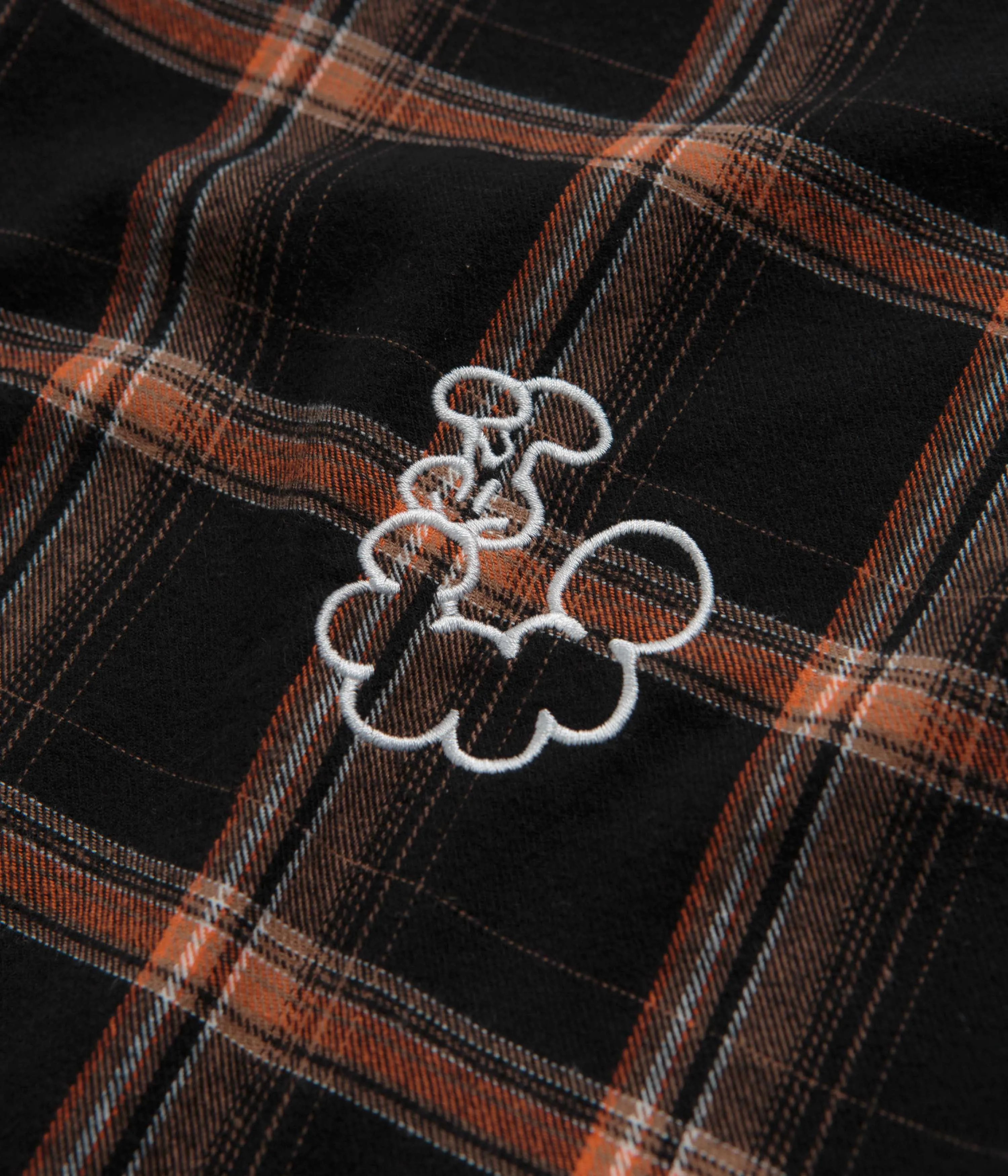 Butter Goods Bugs Flannel Shirt - Black