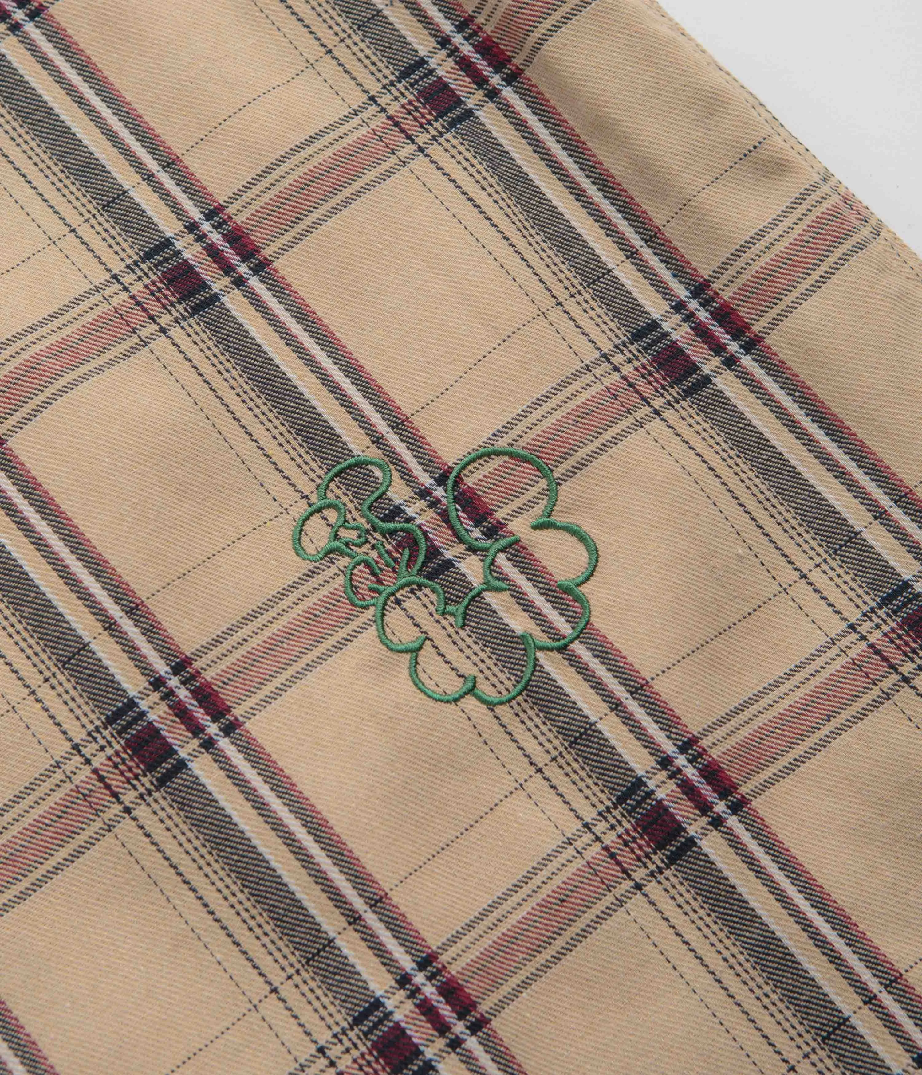 Butter Goods Bugs Flannel Shirt - Tan