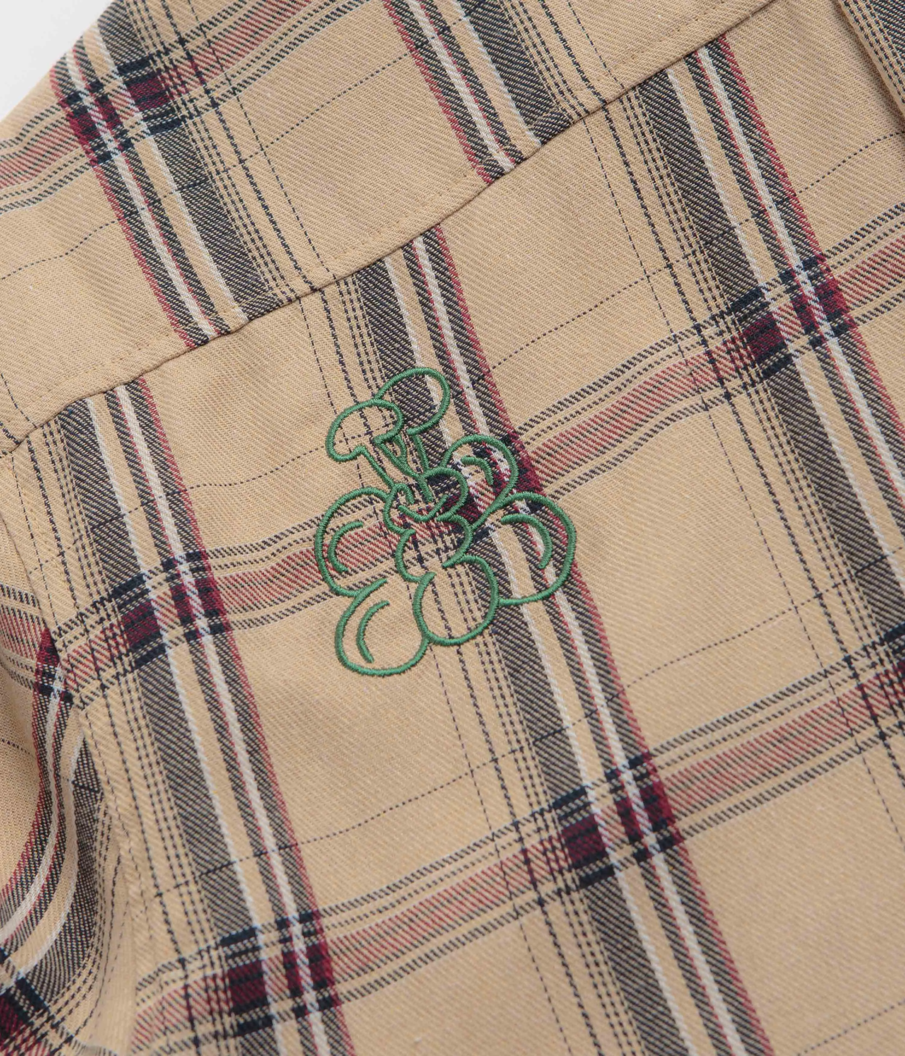 Butter Goods Bugs Flannel Shirt - Tan