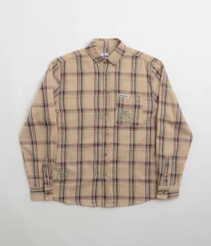 Butter Goods Bugs Flannel Shirt - Tan