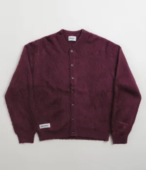 Butter Goods Mohair Button Up Knitted Shirt - Port
