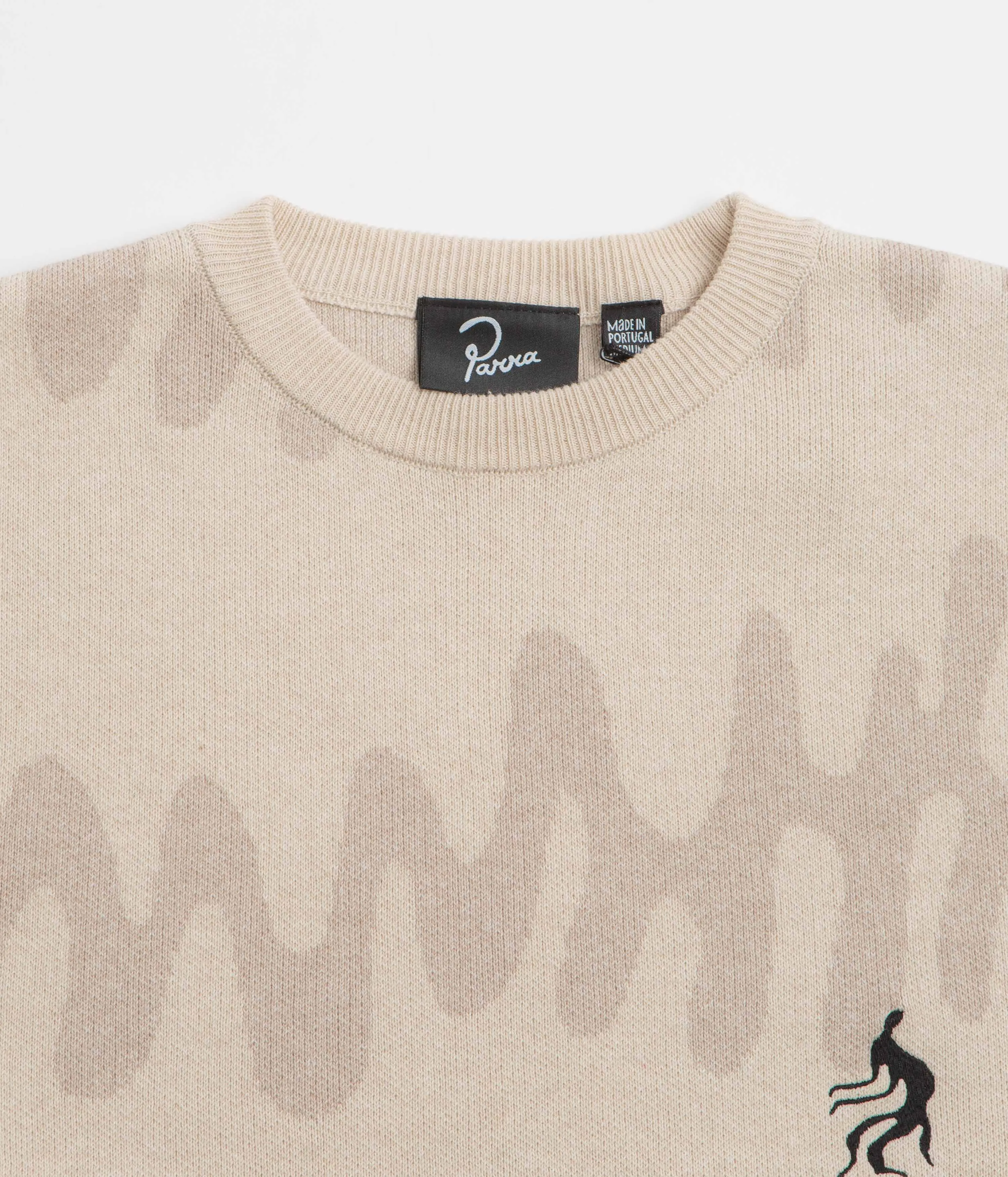 by Parra Static Stalker Sweatshirt - Sand