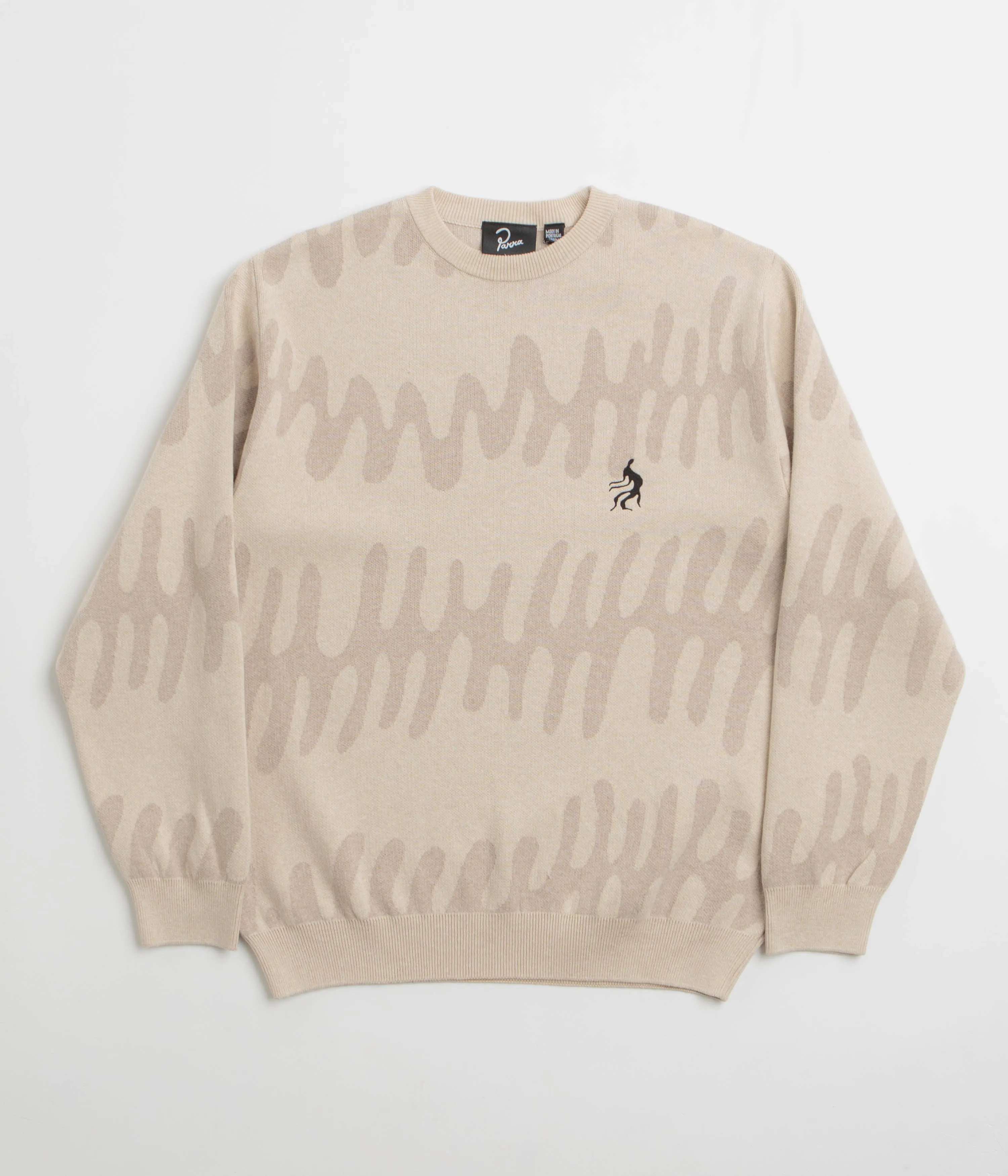 by Parra Static Stalker Sweatshirt - Sand
