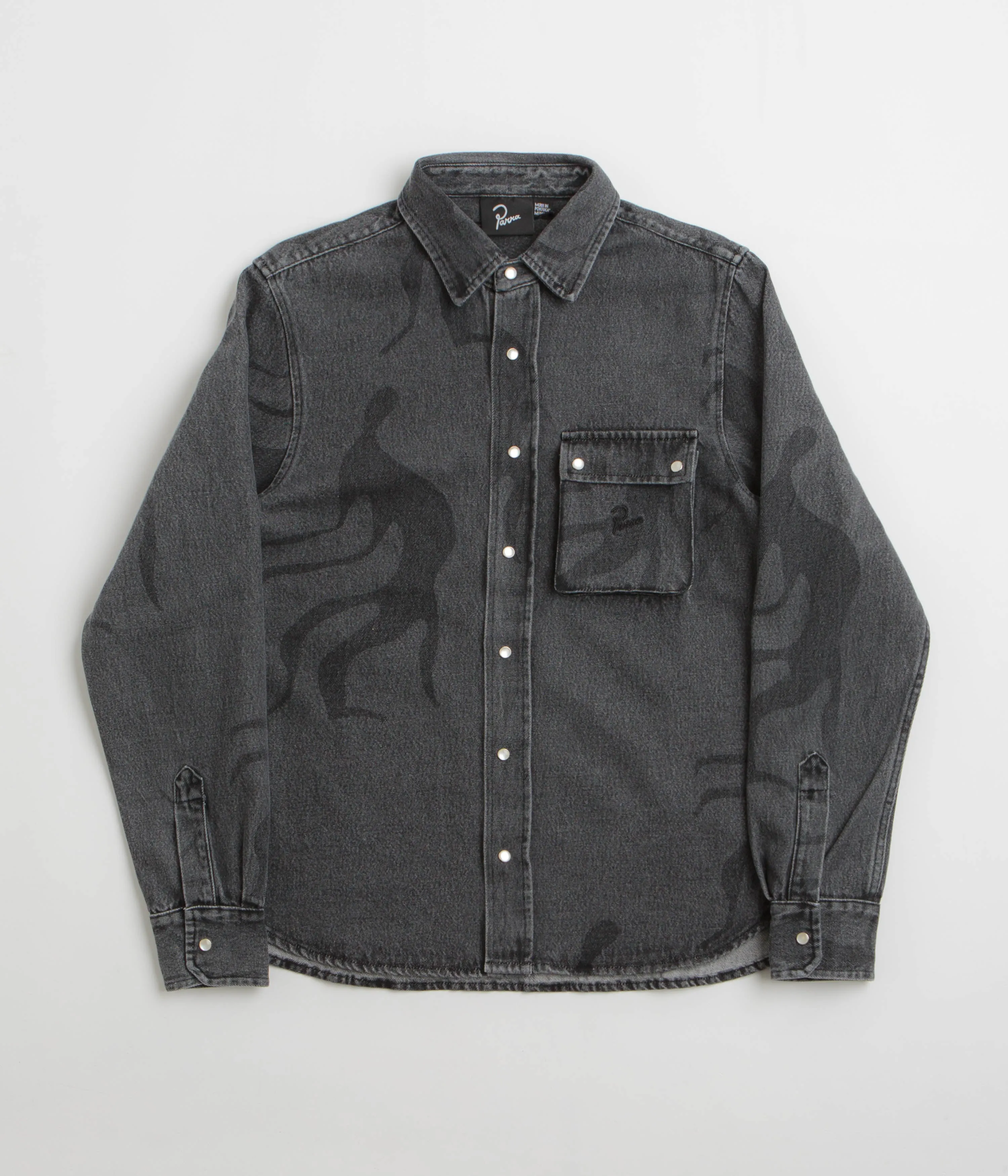 by Parra The Stalkers Shirt - Washed Grey
