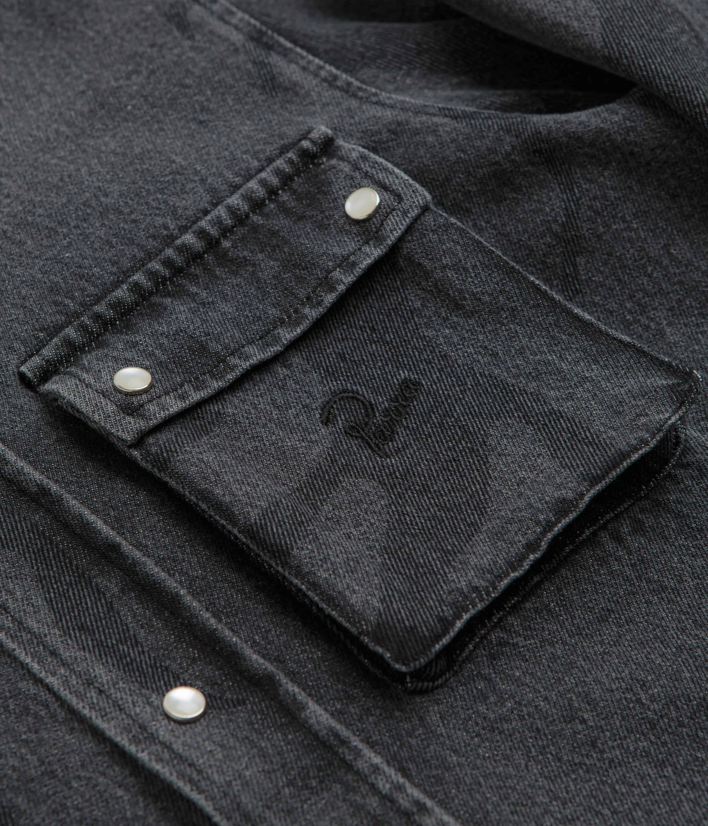 by Parra The Stalkers Shirt - Washed Grey