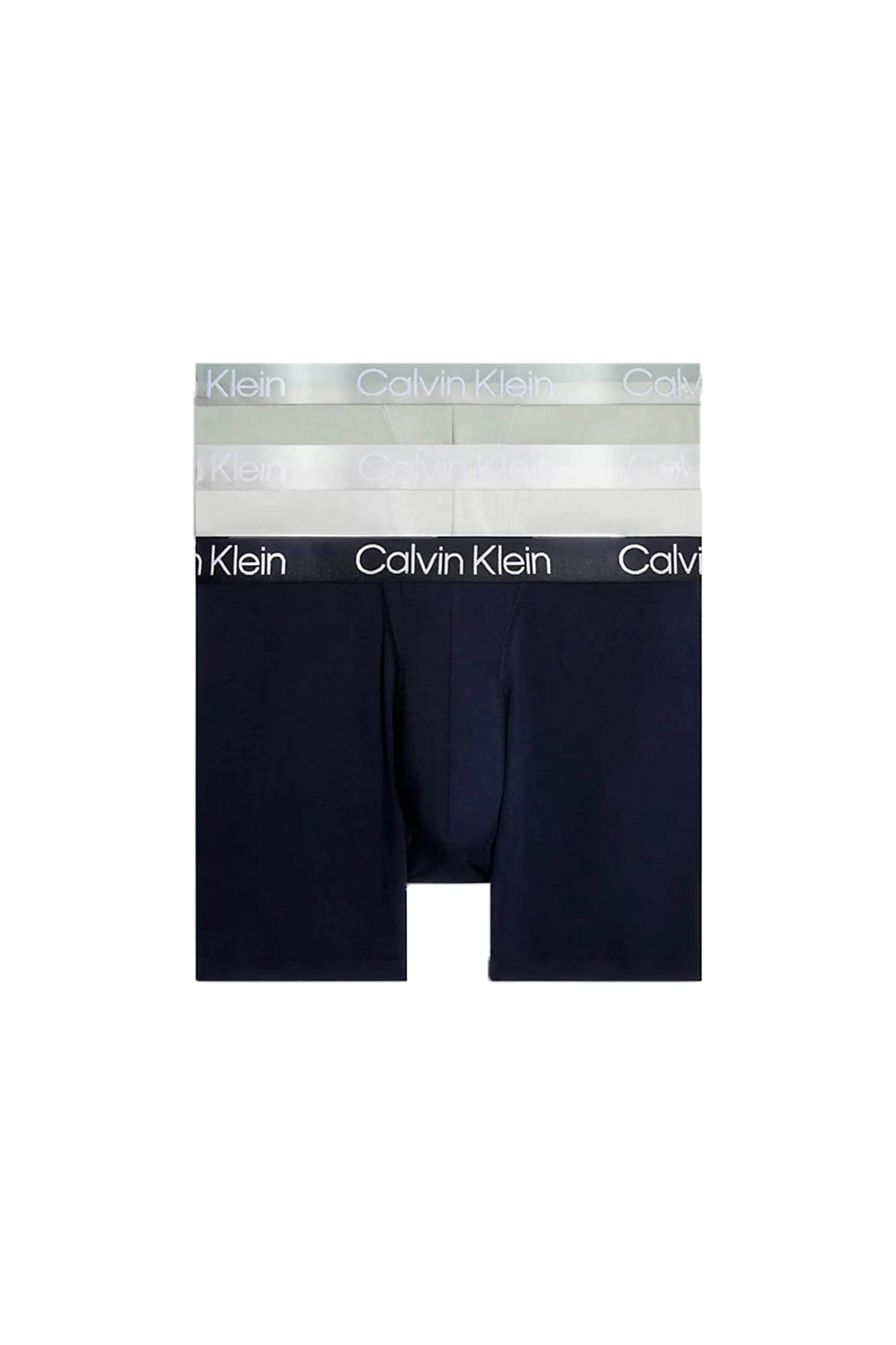 Calvin Klein 3 Pack Boxer Brief Galaxy Gray/Night Sky/Frosted
