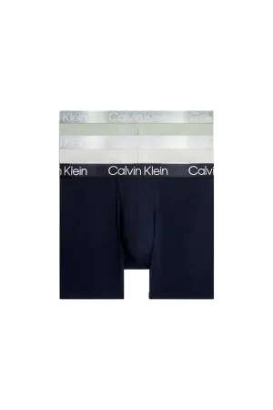 Calvin Klein 3 Pack Boxer Brief Galaxy Gray/Night Sky/Frosted