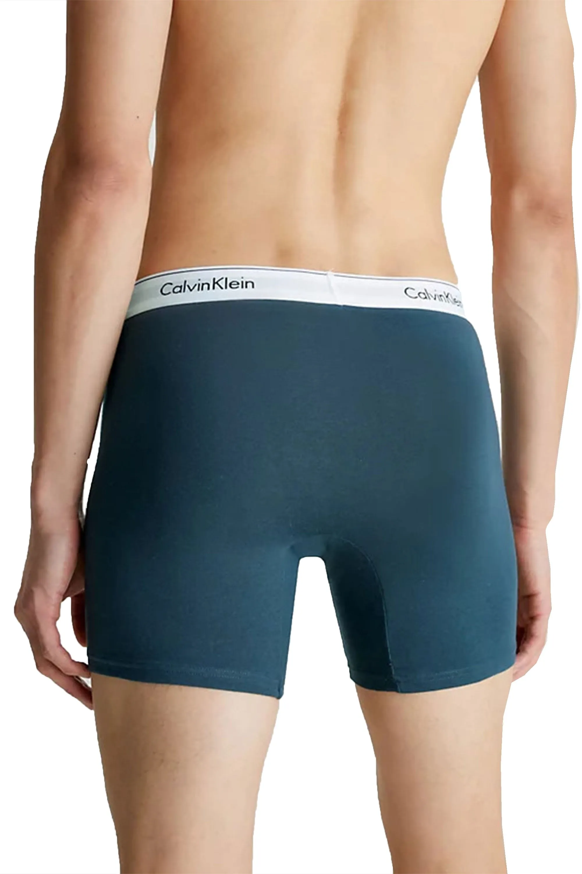 Calvin Klein 3 Pack Boxer Briefs Mid Navy/Mauve/Blue