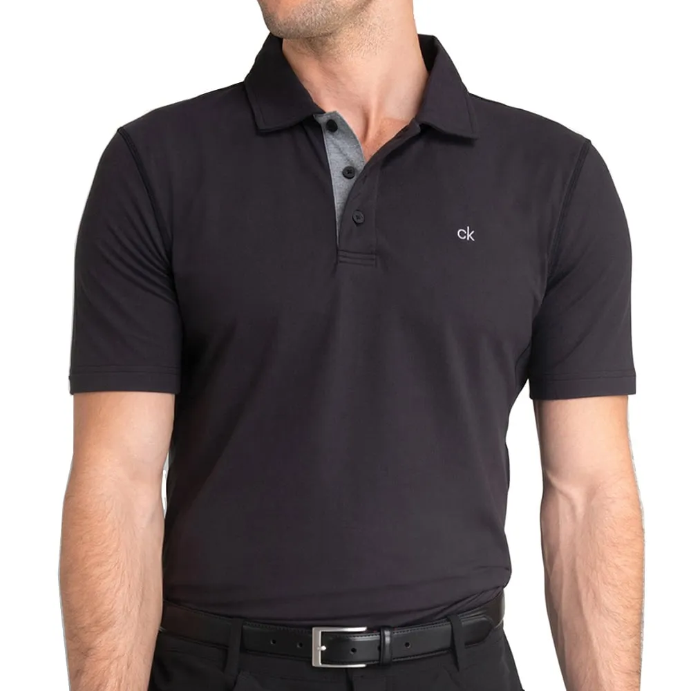 Calvin Klein Newport Polo Shirt - Black