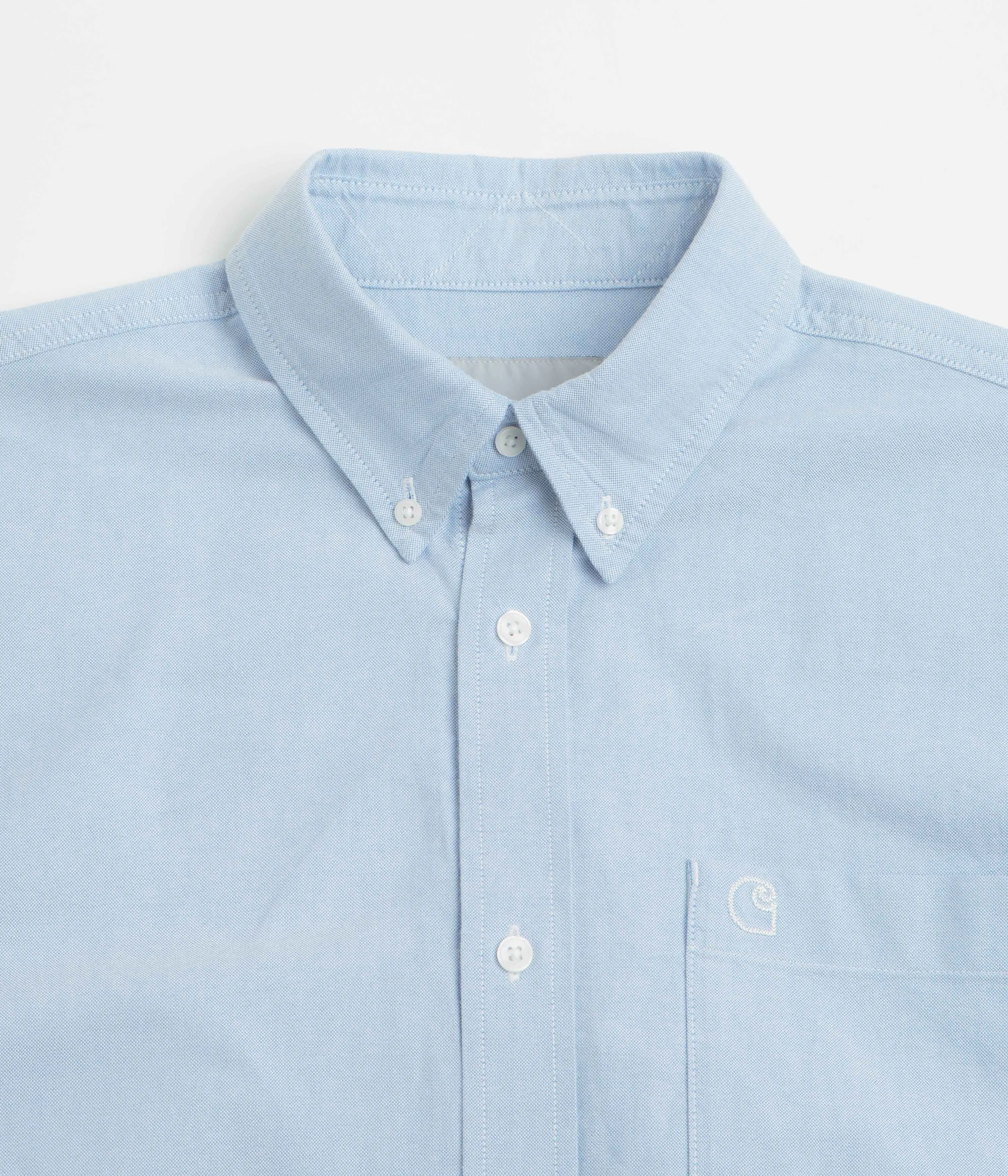 Carhartt Braxton Short Sleeve Shirt - Bleach / Wax