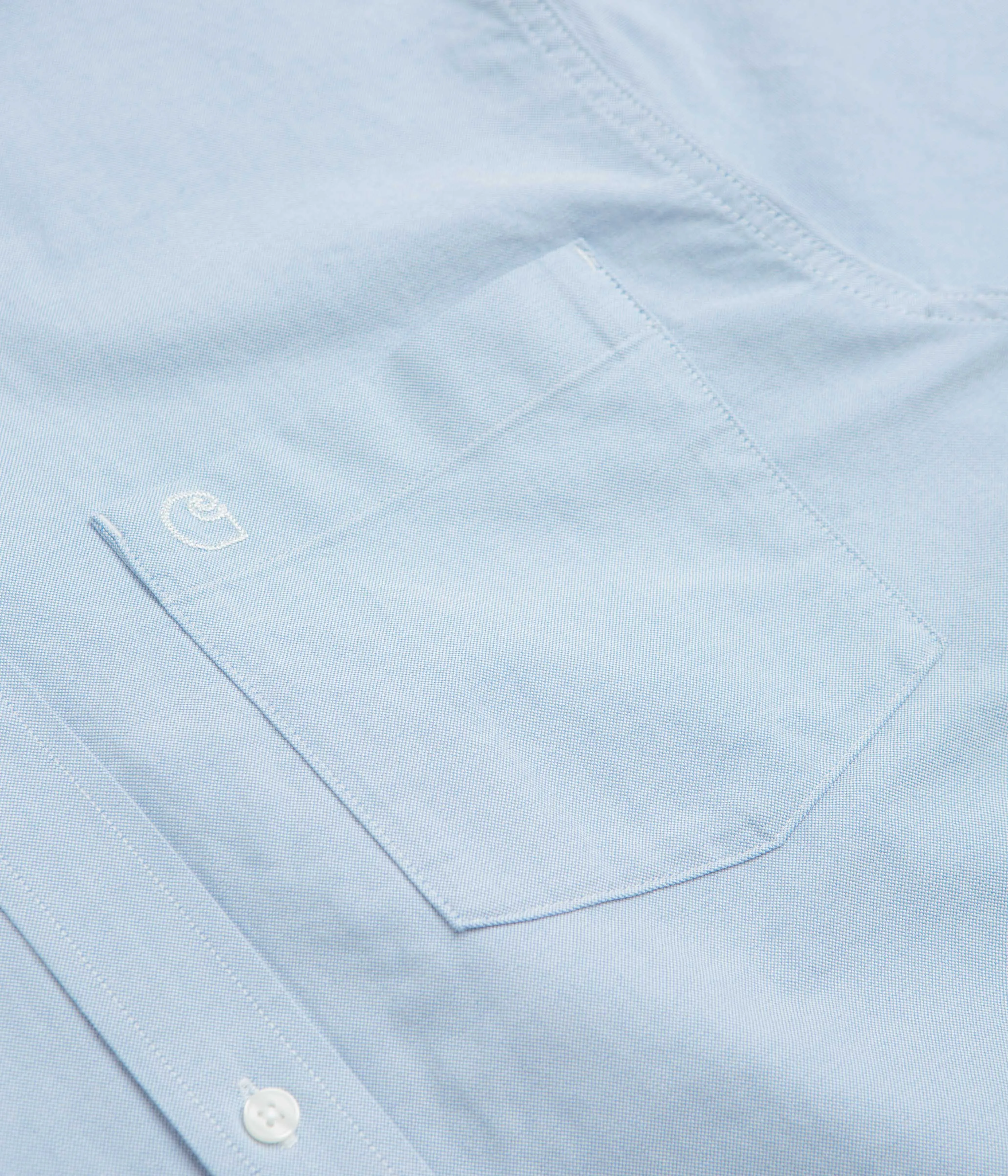 Carhartt Braxton Short Sleeve Shirt - Bleach / Wax