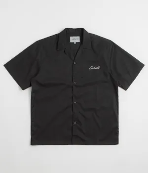 Carhartt Delray Short Sleeve Shirt - Black / White