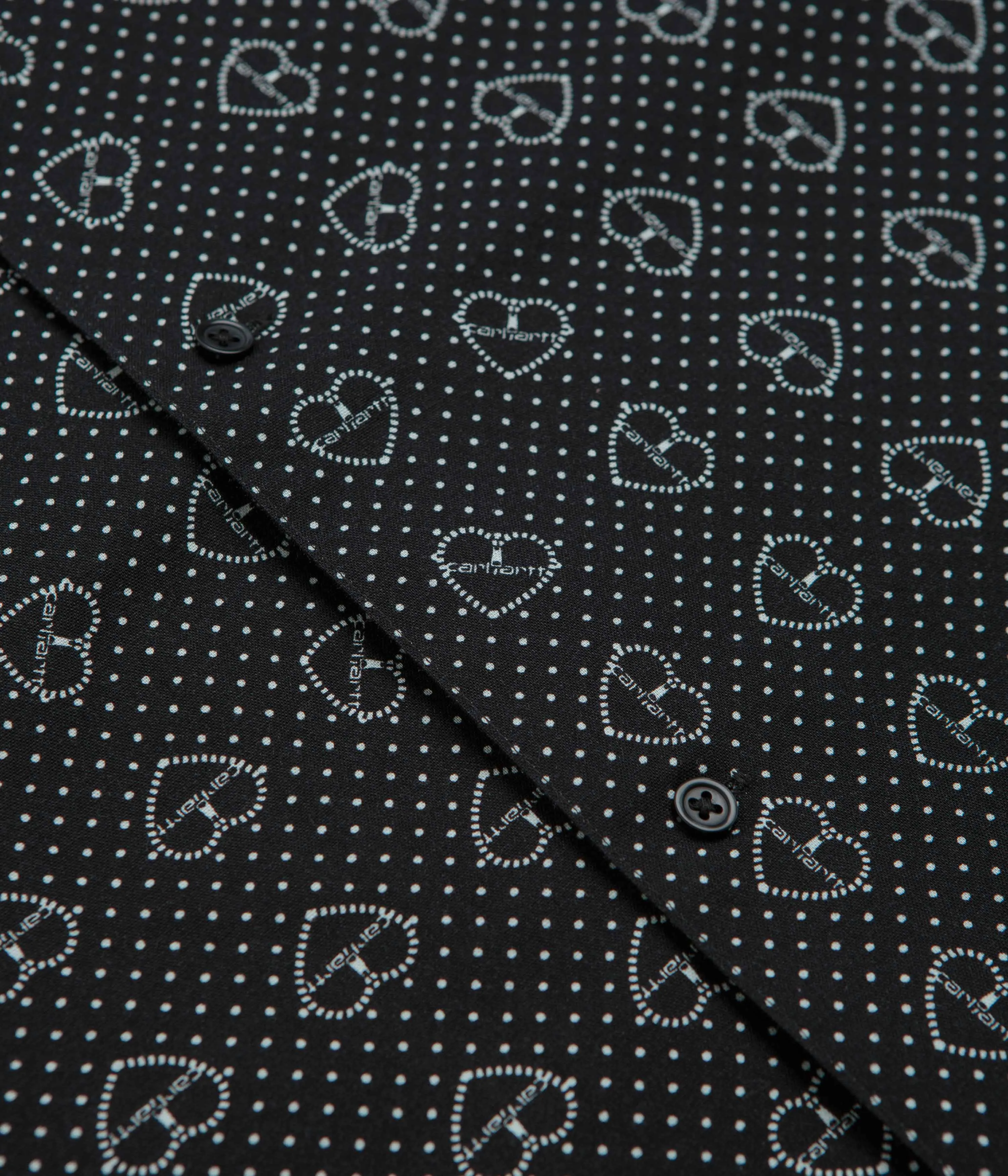 Carhartt Furoshiki Short Sleeve Shirt - Furoshiki Print / Black
