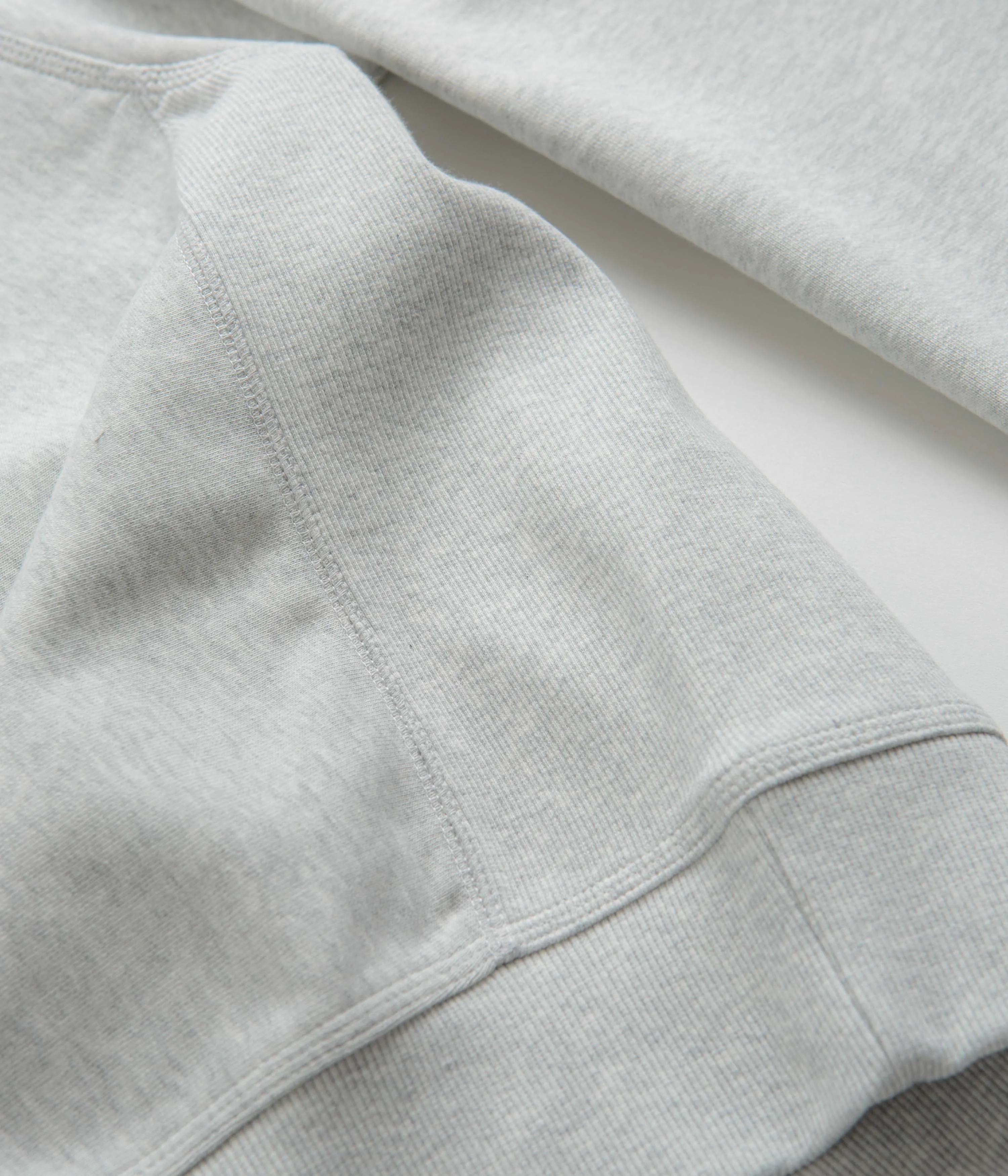 Carhartt Half Zip American Script Sweatshirt - Ash Heather