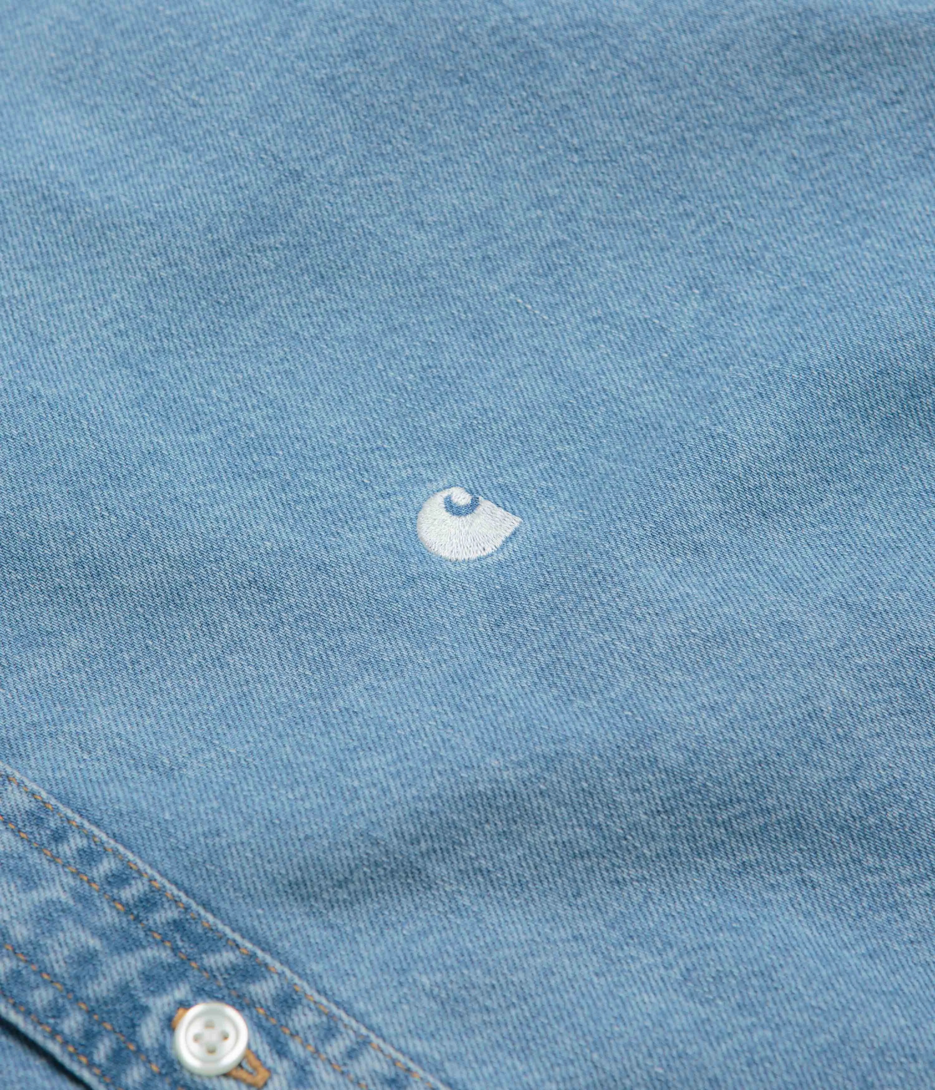 Carhartt Lucas Short Sleeve Shirt - Blue