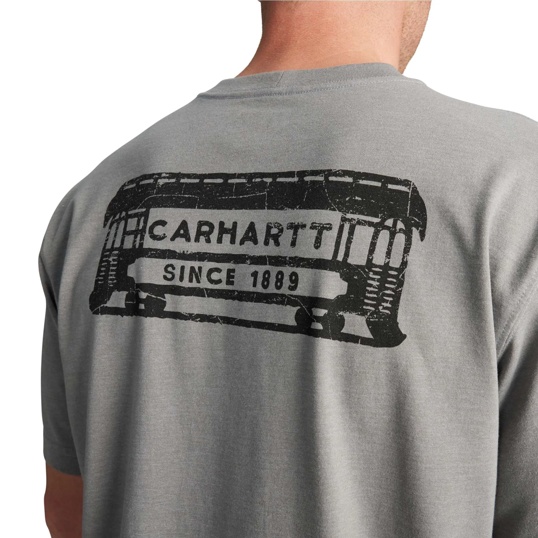 Carhartt Relaxed Fit Lightweight Short-Sleeve Pocket Street Car Graphic T-Shirt