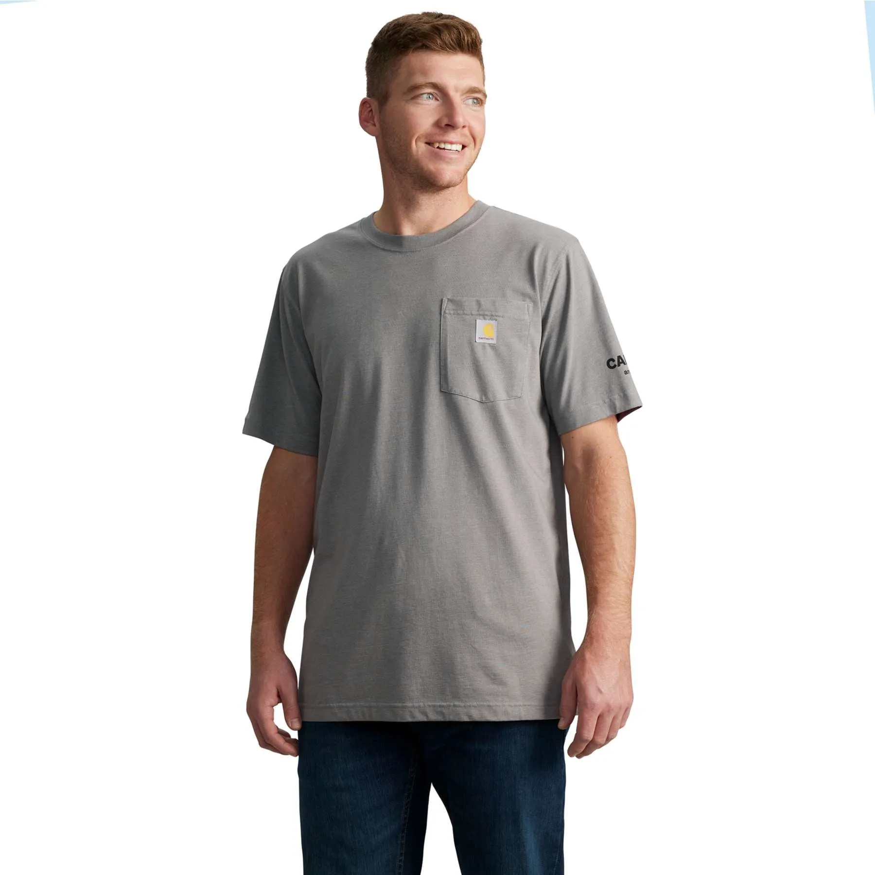 Carhartt Relaxed Fit Lightweight Short-Sleeve Pocket Street Car Graphic T-Shirt