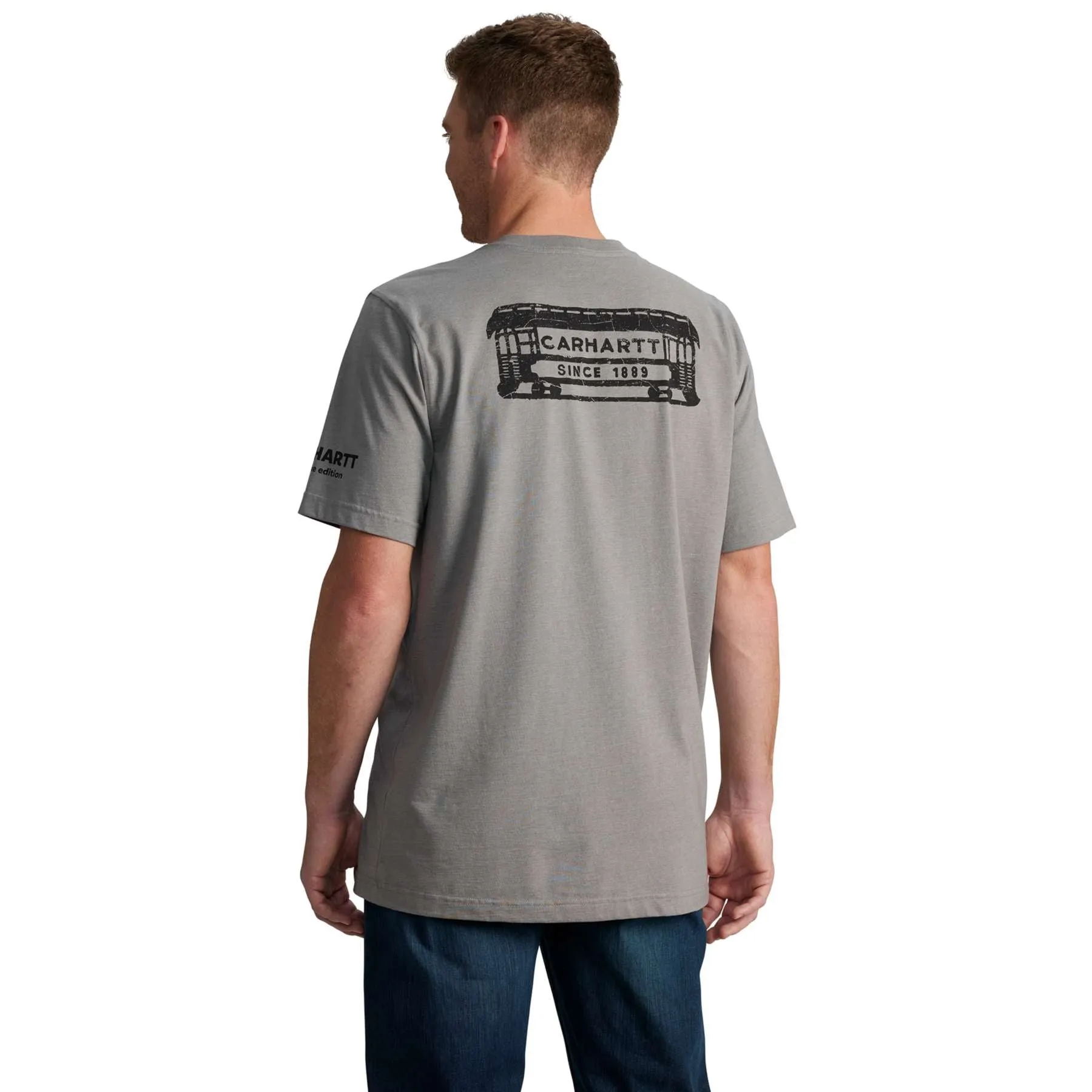 Carhartt Relaxed Fit Lightweight Short-Sleeve Pocket Street Car Graphic T-Shirt