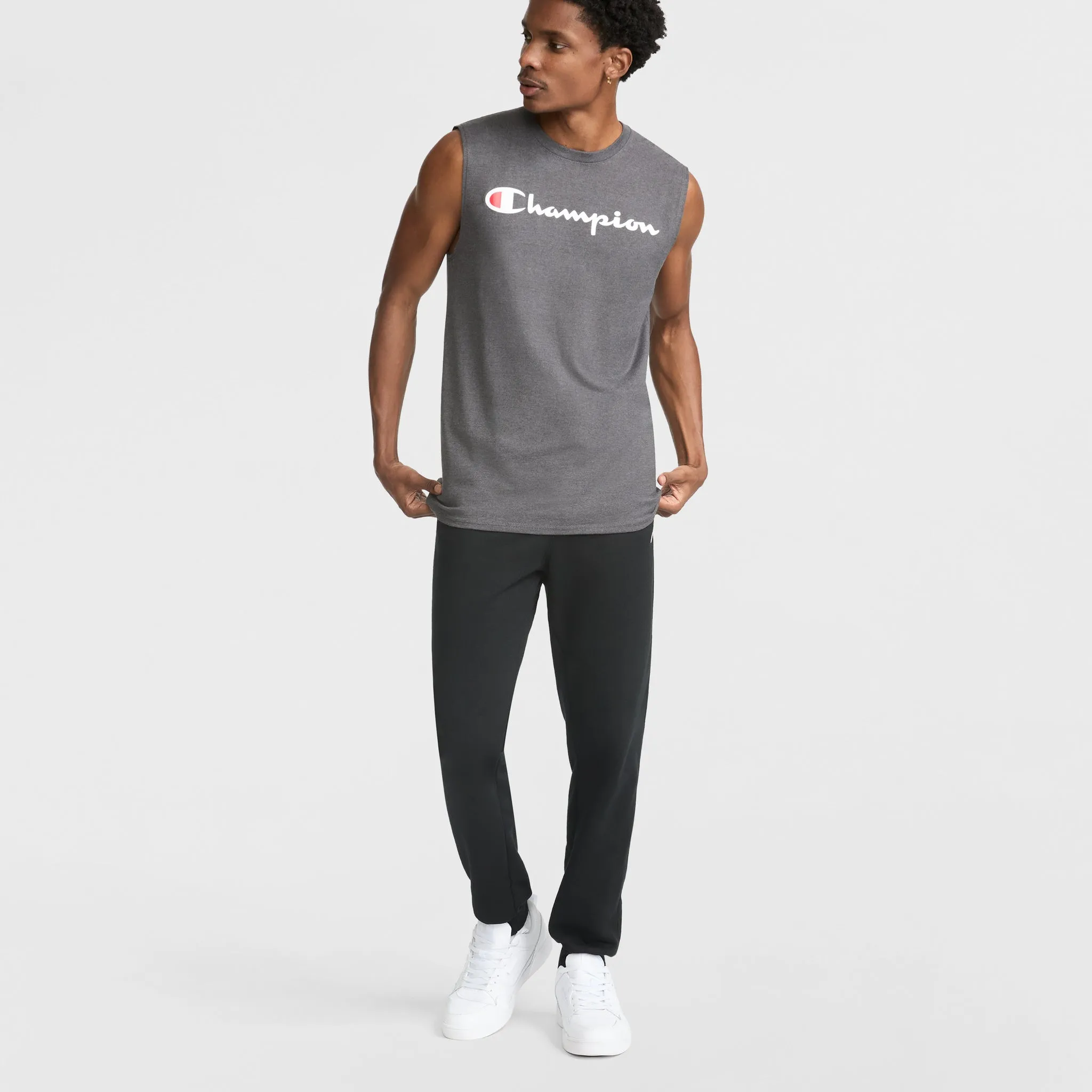 Champion Powerblend Joggers, C Logo