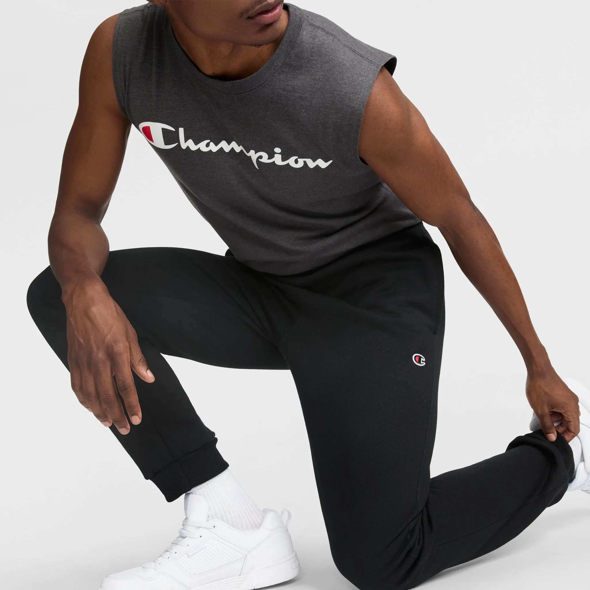 Champion Powerblend Joggers, C Logo