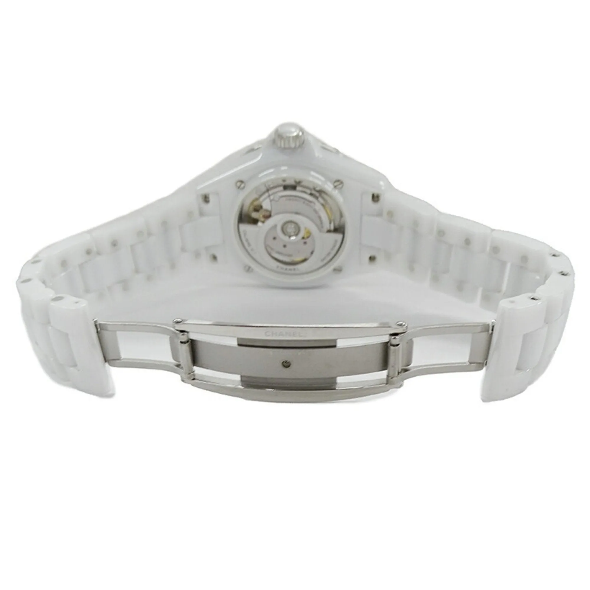 Chanel Ceramic Stainless Steel Wristwatch (Pre-Owned)