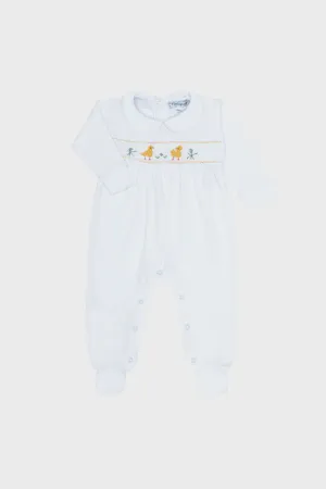 Chicks Smocked Footies