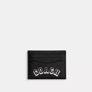 Coach Outlet Slim Id Card Case With Varsity Motif