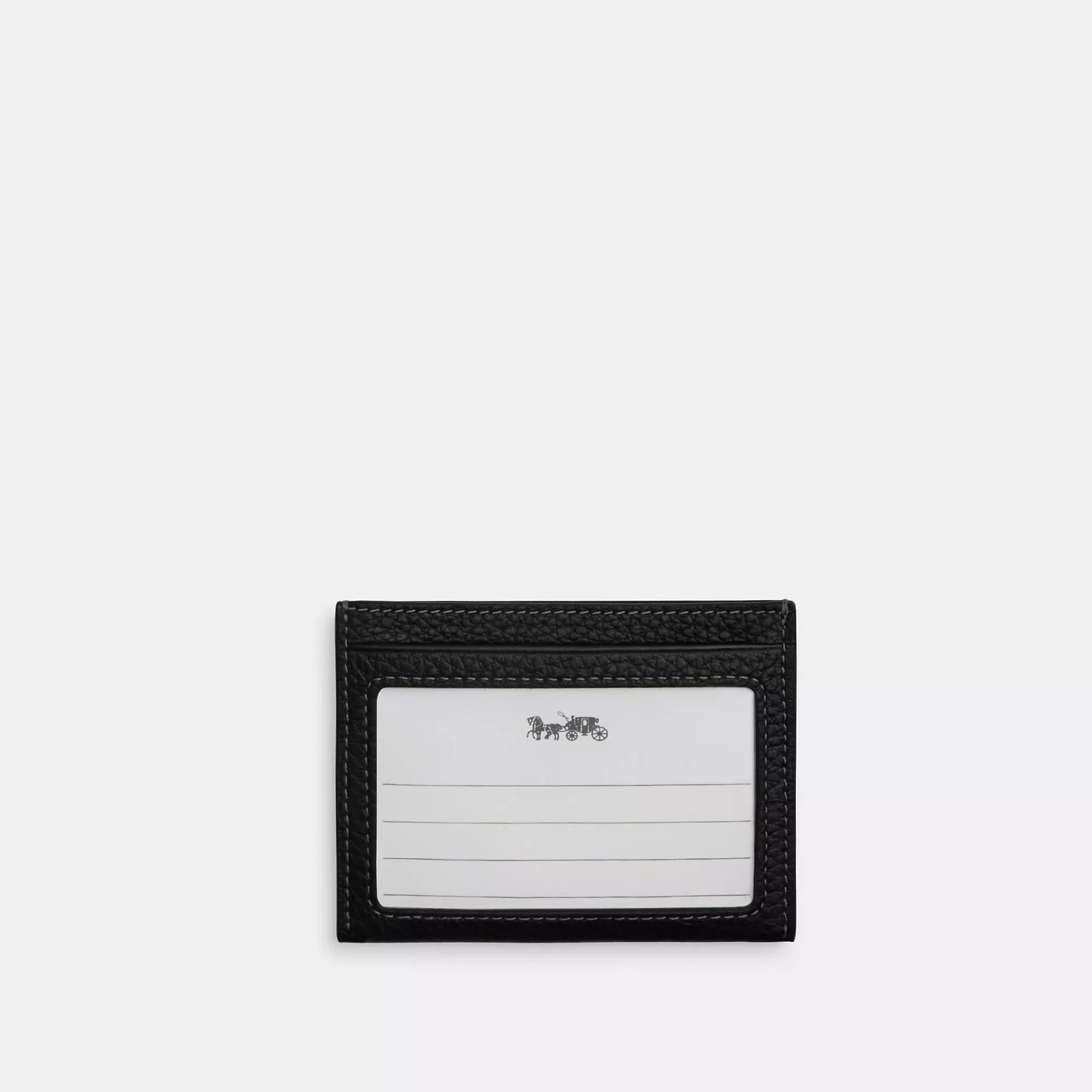 Coach Outlet Slim Id Card Case With Varsity Motif
