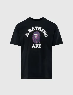 COLOR CAMO COLLEGE TEE