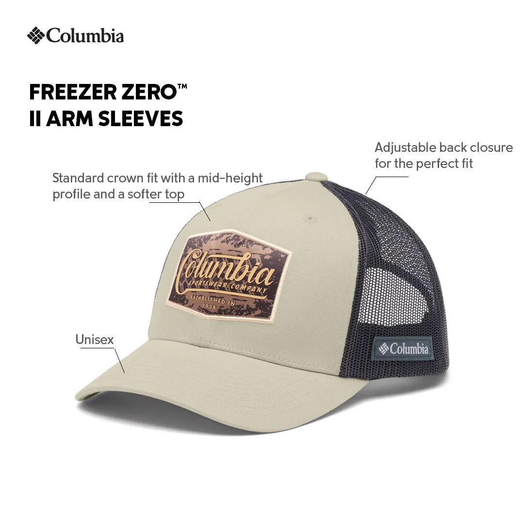 Columbia Unisex Grey Columbia Mesh Snap Back - High