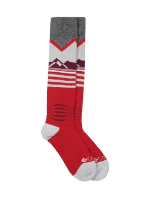 Columbia Unisex Red SOCKS UX 1P HIK CRW-MD WT-SML (1 Pair) (Non Returnable)