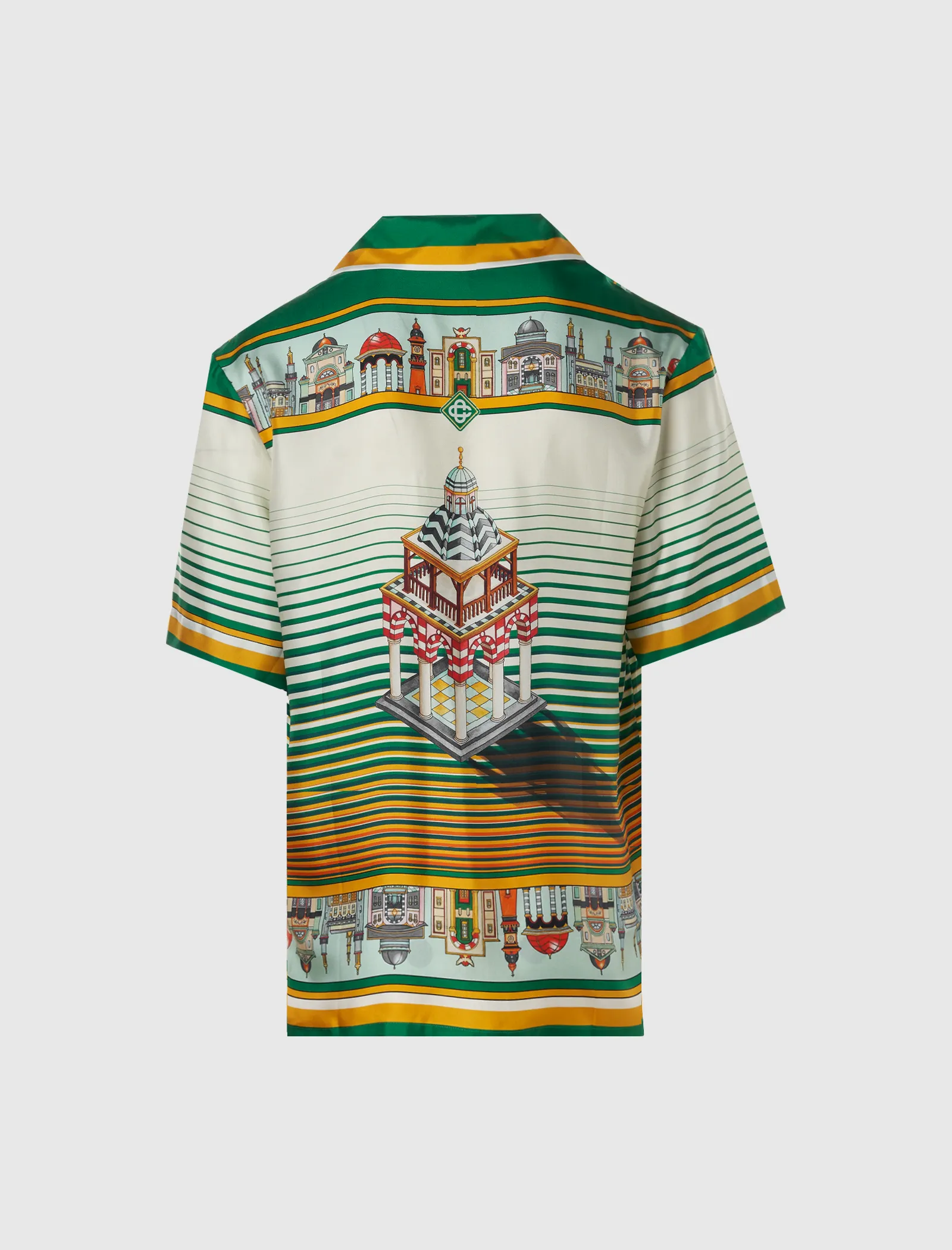 CUBAN COLLAR SHORT SLEEVE SHIRT