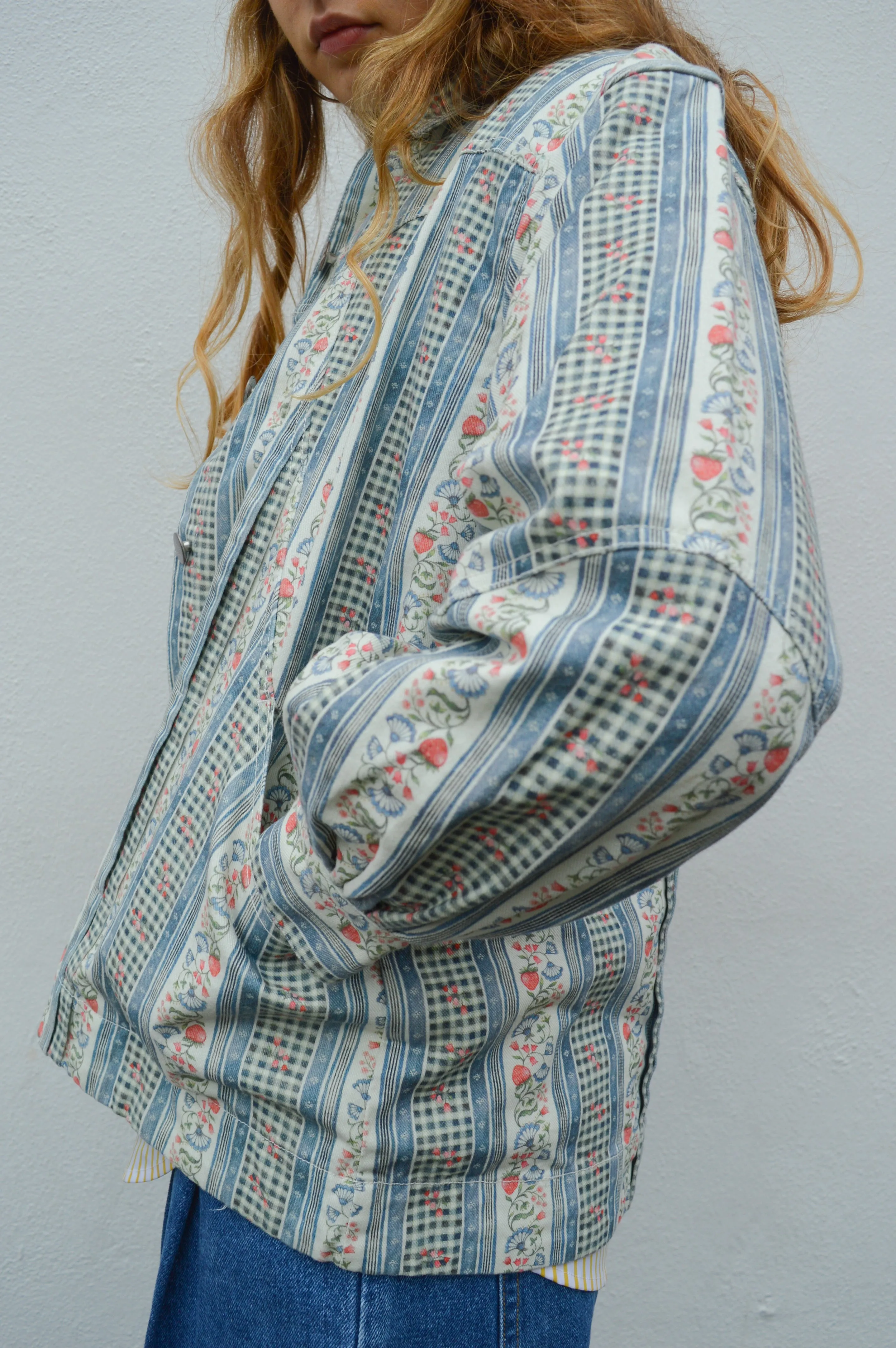 Damson Madder Baxter Wallpaper Floral Jacket