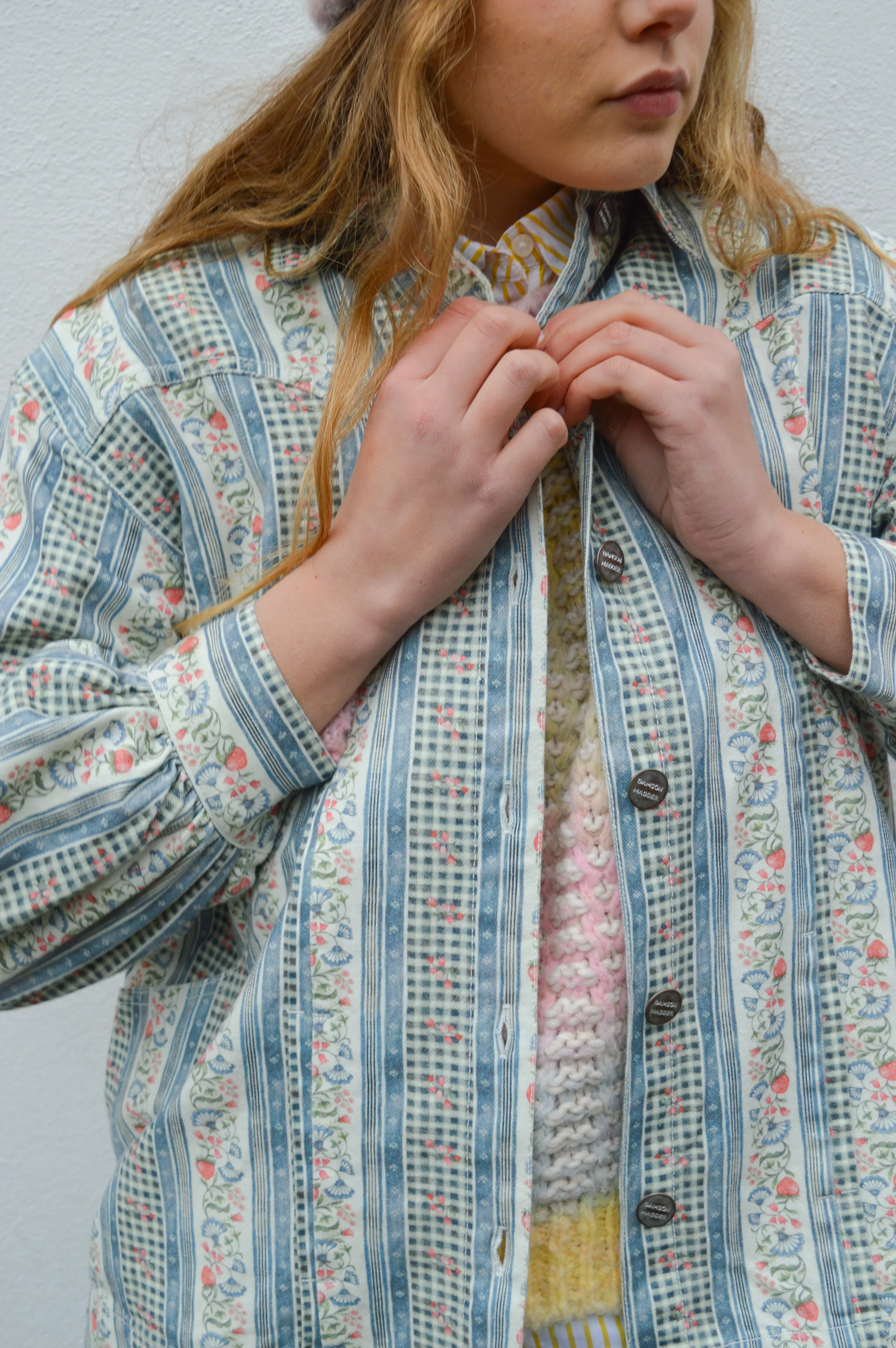 Damson Madder Baxter Wallpaper Floral Jacket