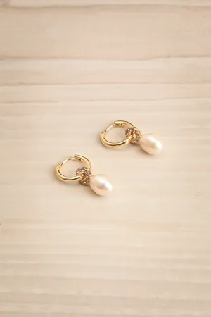 Davinia Gold | Removable Pendant Earrings