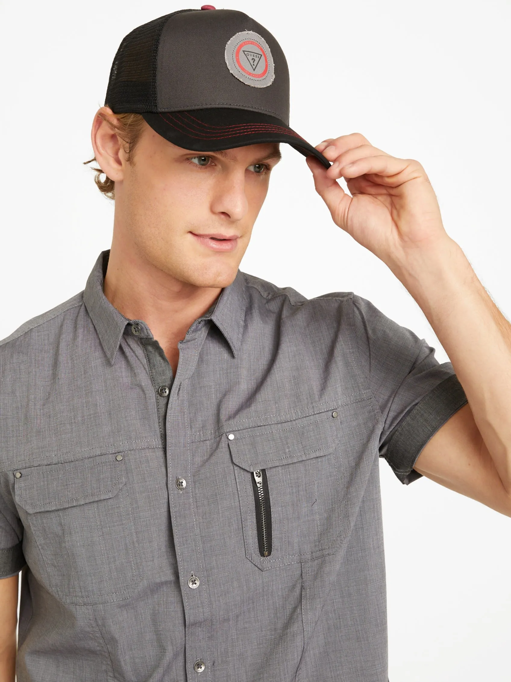 Denim Trucker Hat