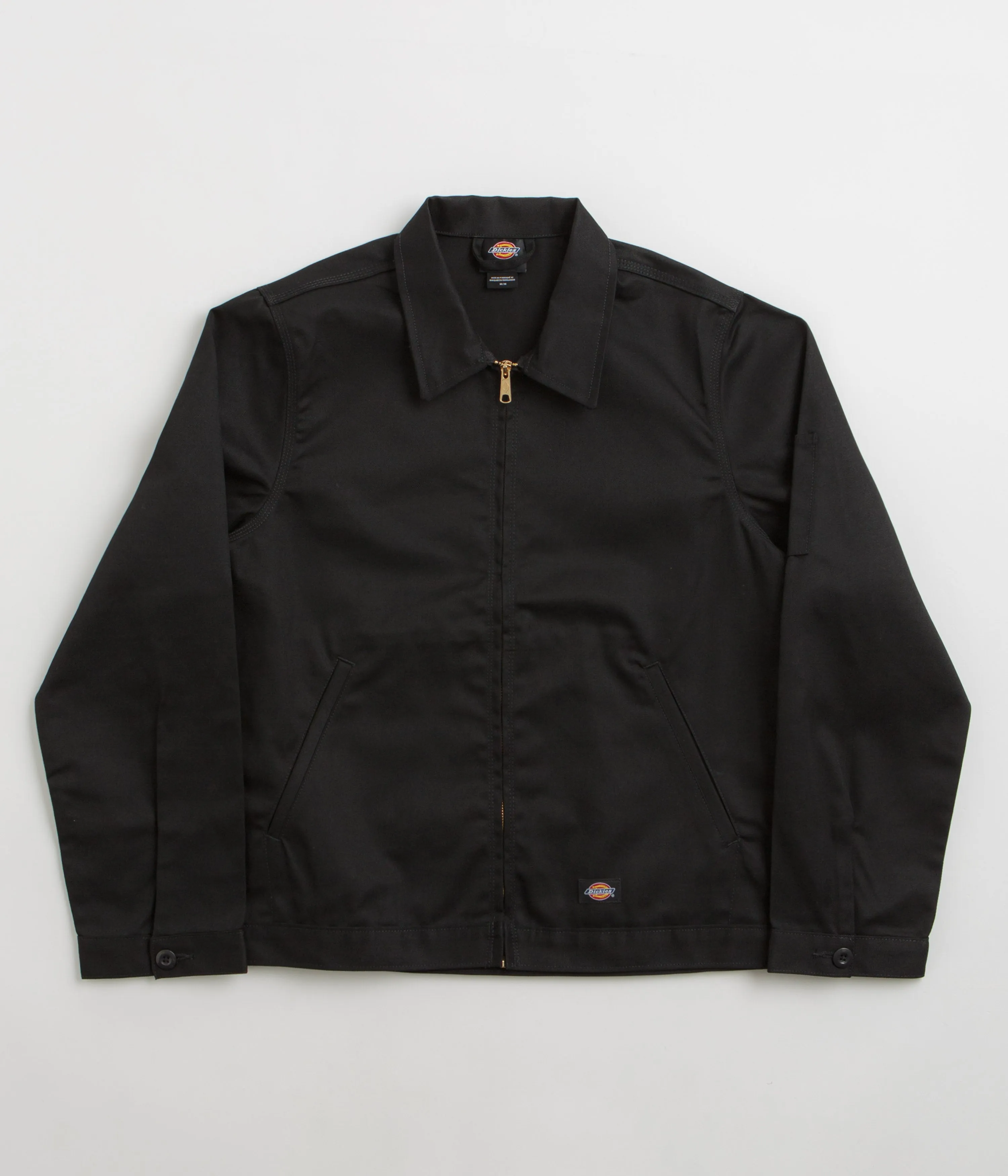 Dickies Unlined Eisenhower Jacket - Black / Black