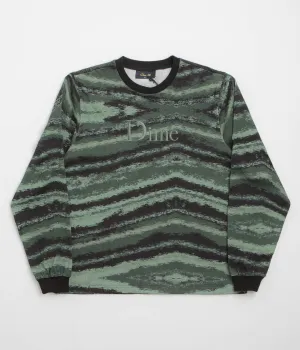 Dime Brushstroke Shirt - Hunter Green