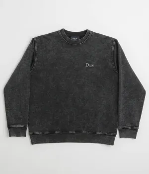 Dime Classic French Terry Crewneck Sweatshirt - Faded Black