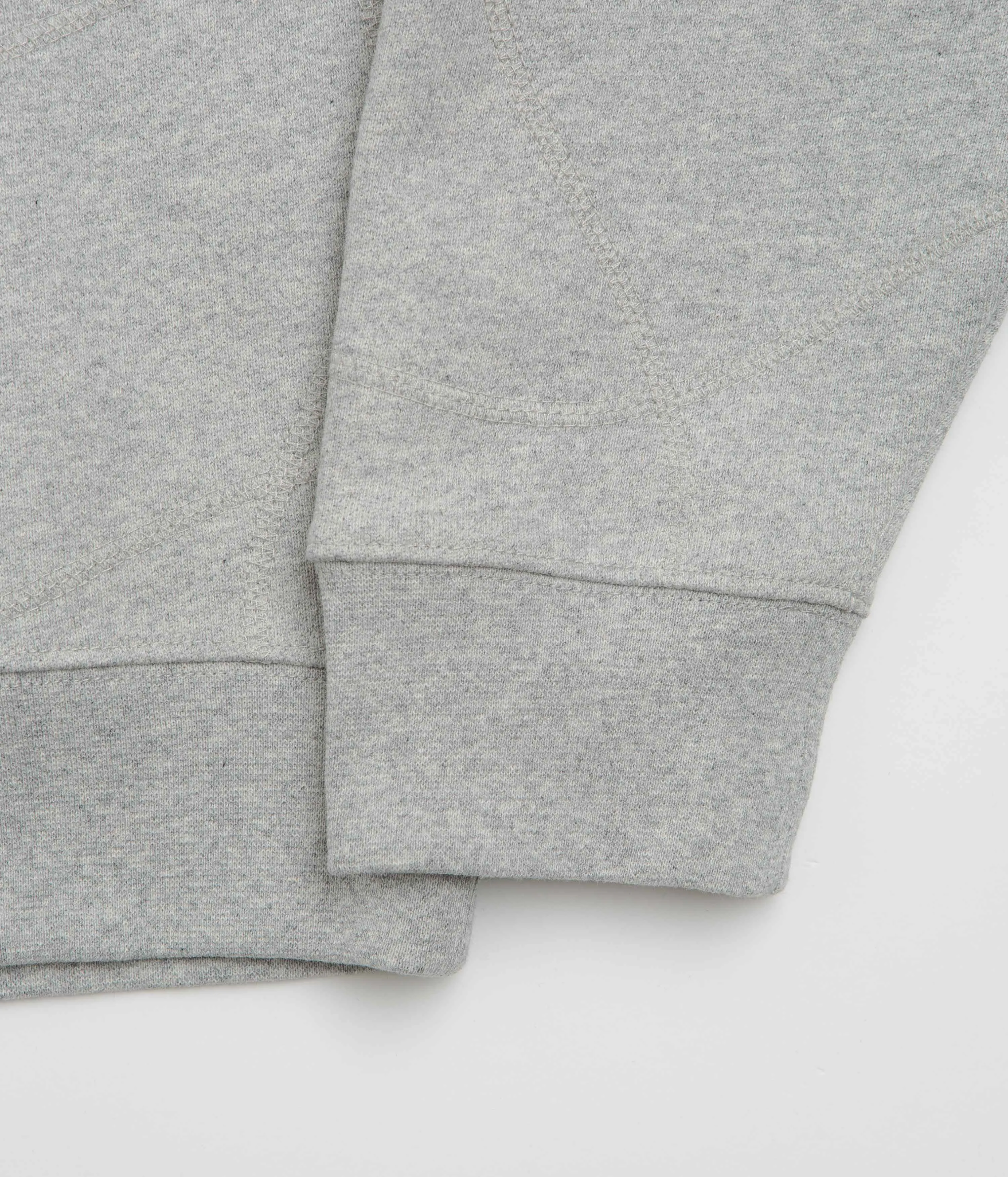 Dime Wave Rugby Shirt - Heather Grey