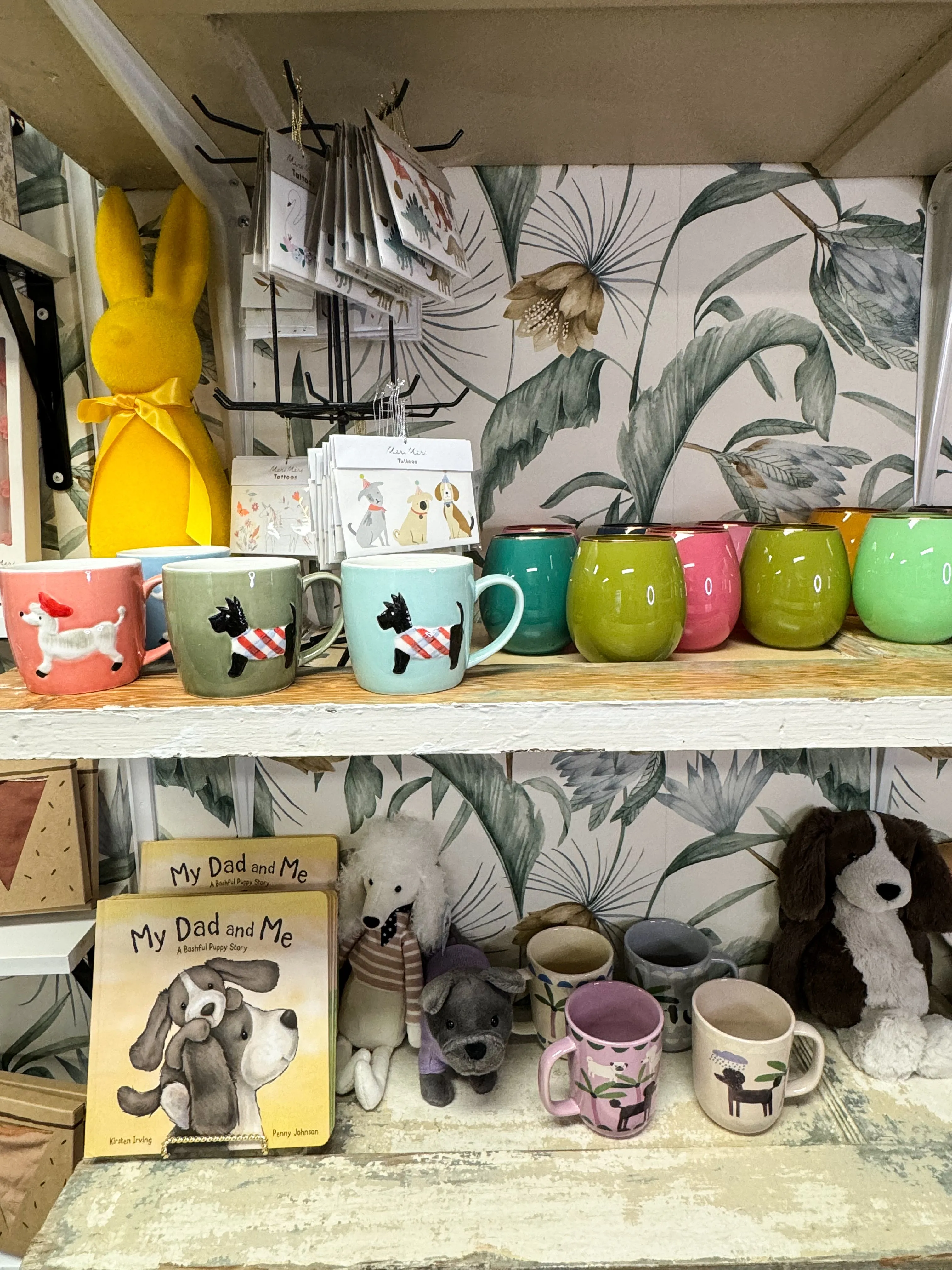 Dog Mug, 4 Asst Ceramic 3.25"