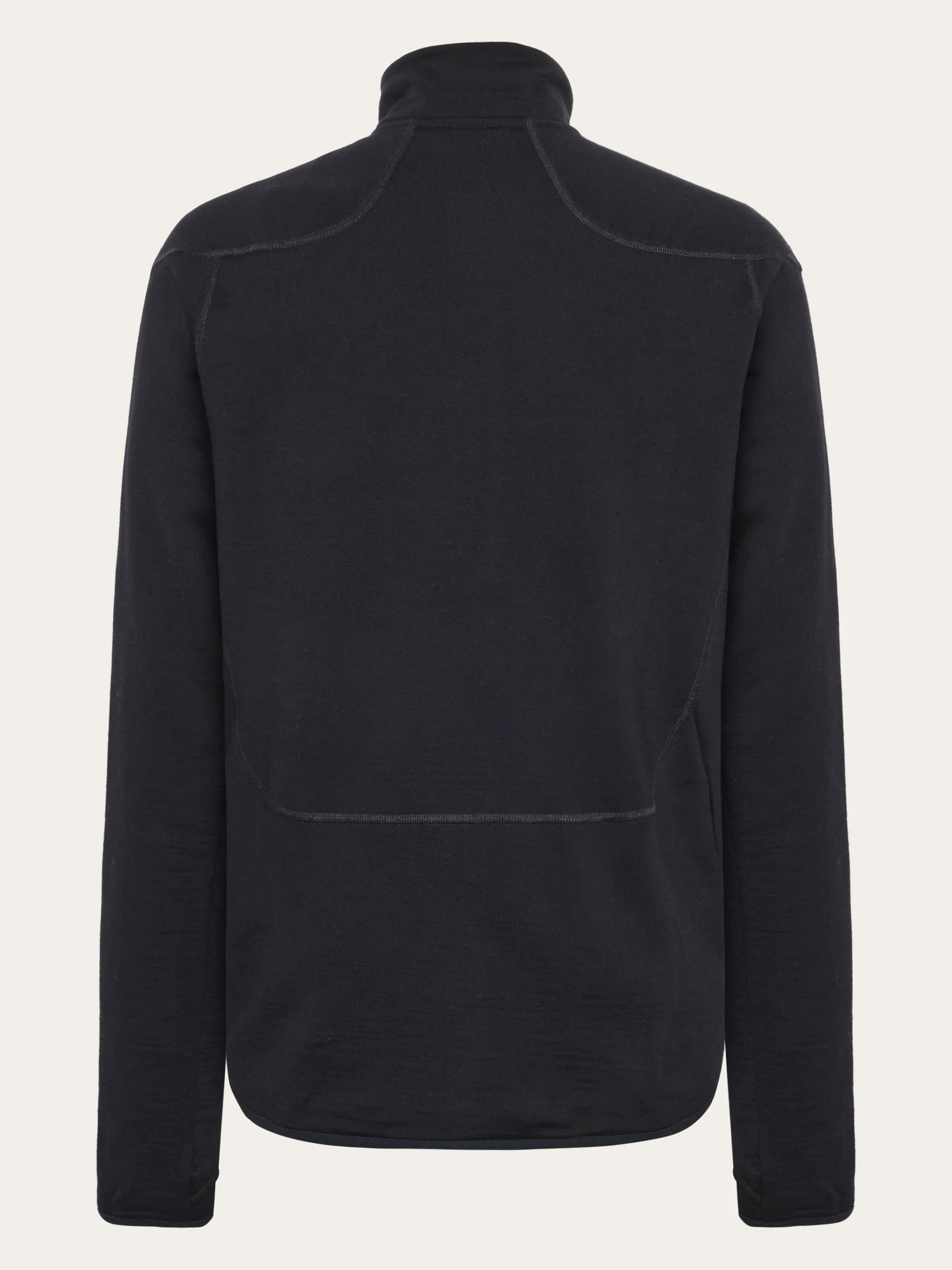 Dynamic Wool 320 Fleece sweat - RWS - Black Jet Knowledge Cotton