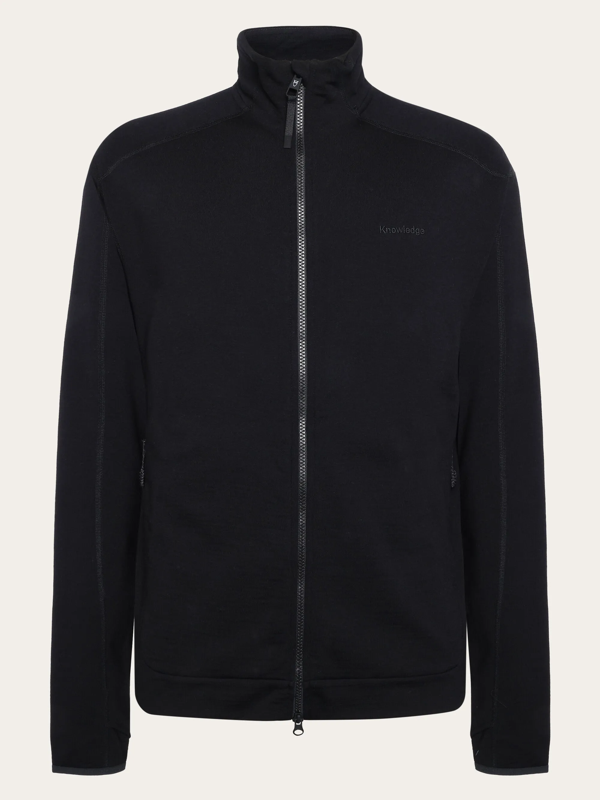 Dynamic Wool 320 Fleece sweat - RWS - Black Jet Knowledge Cotton