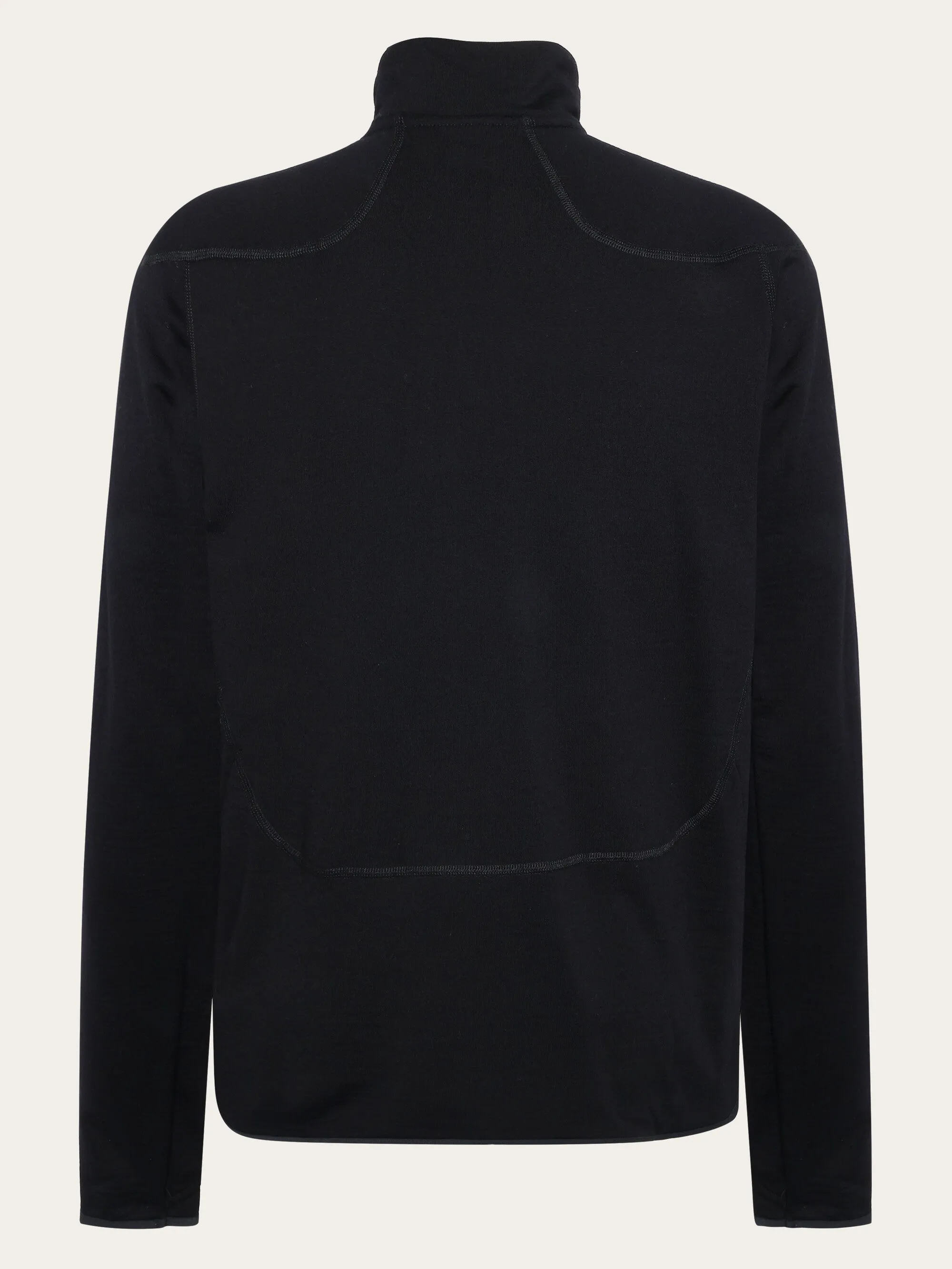Dynamic Wool 320 Fleece sweat - RWS - Black Jet Knowledge Cotton