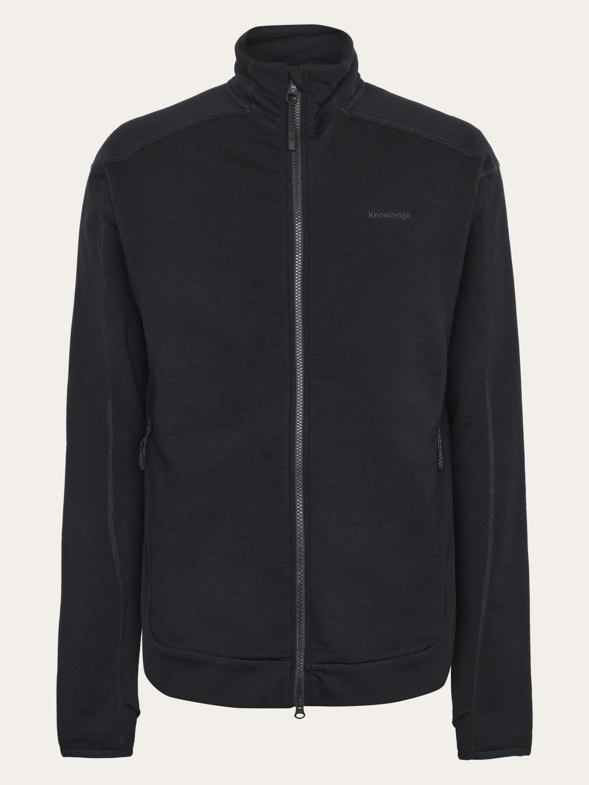 Dynamic Wool 320 Fleece sweat - RWS - Black Jet Knowledge Cotton