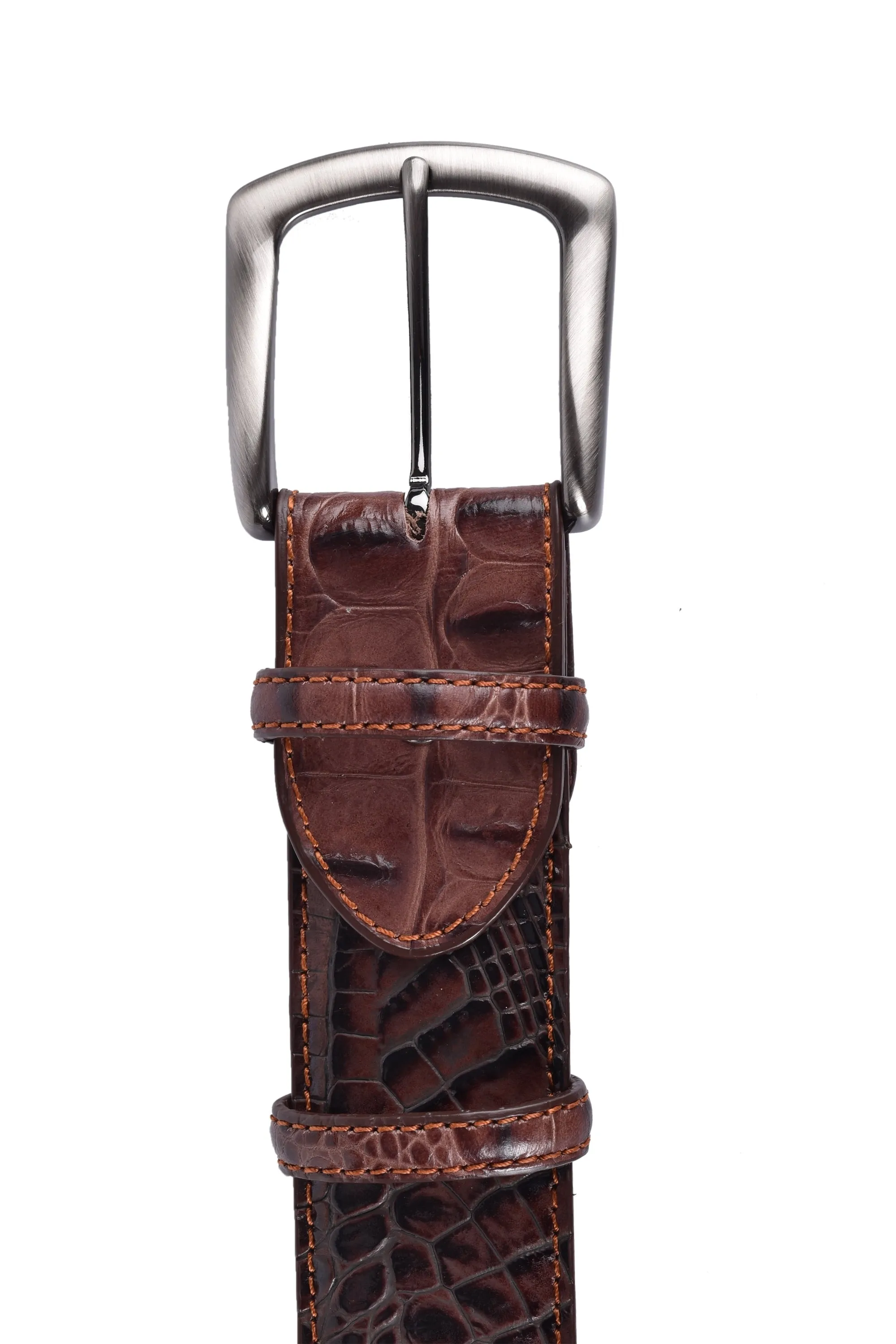 Elliot Rhodes Coco Jenny Leather Belt Creme Brulee