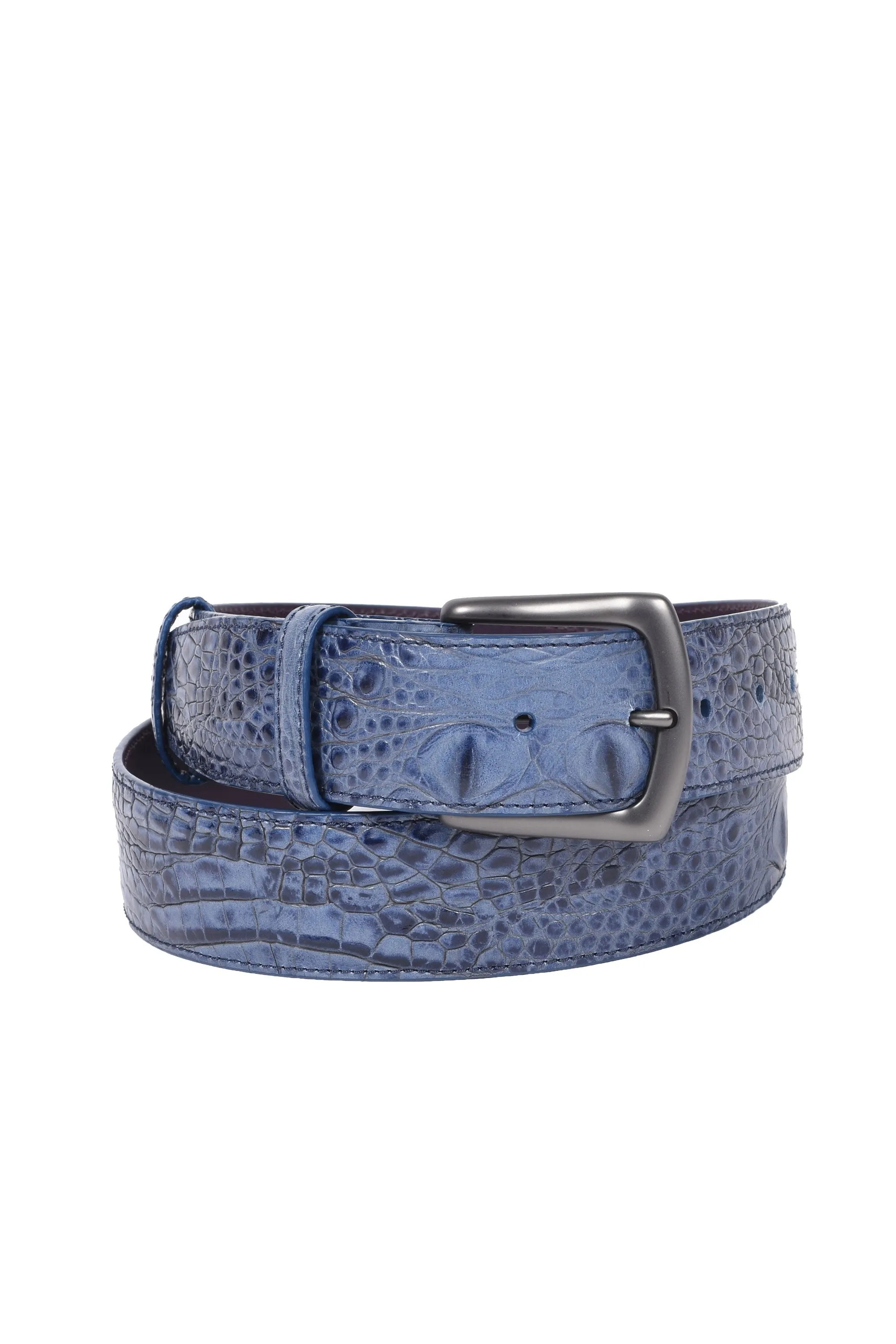 Elliot Rhodes Coco Jenny Leather Belt Denim