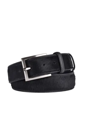Elliot Rhodes Horsy Leather Belt Black