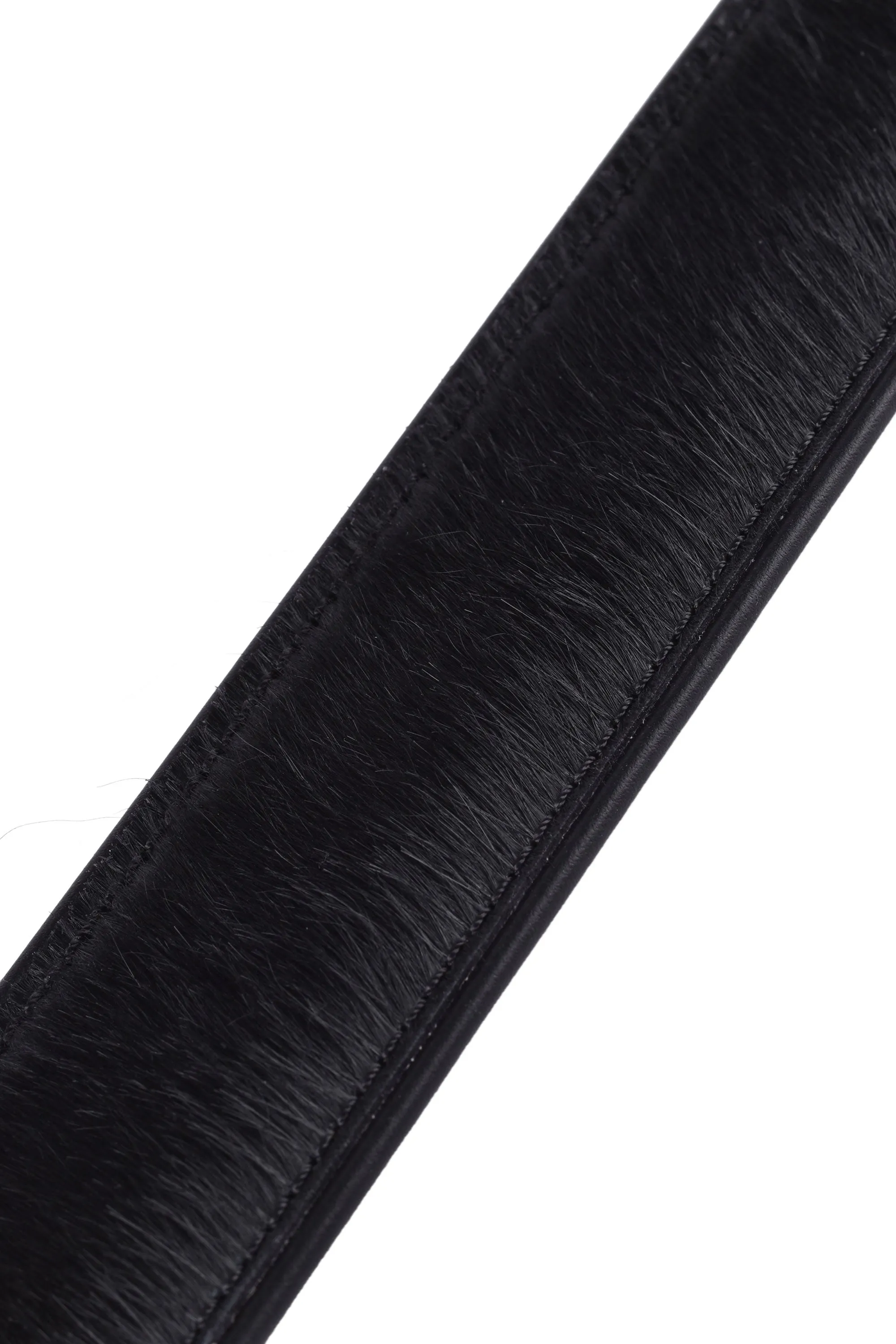 Elliot Rhodes Horsy Leather Belt Black